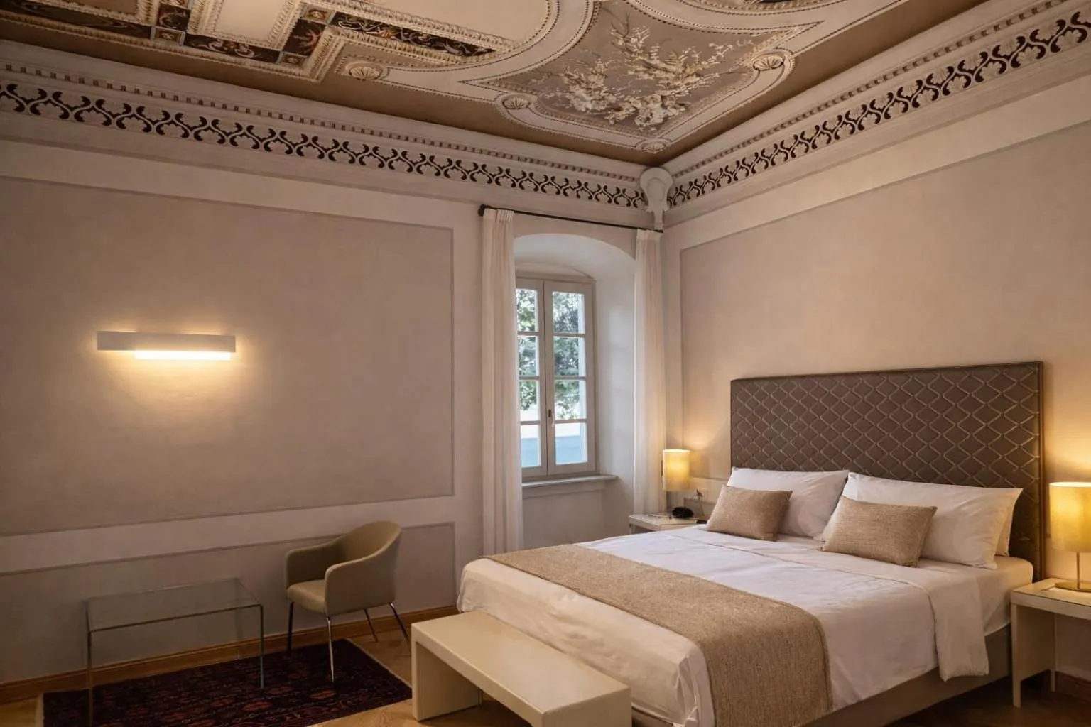 Bed in Boutique Hotel Bogliaco