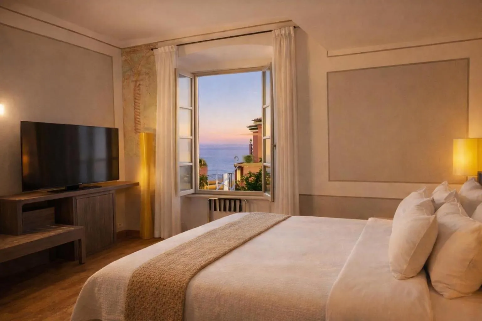 Bed in Boutique Hotel Bogliaco