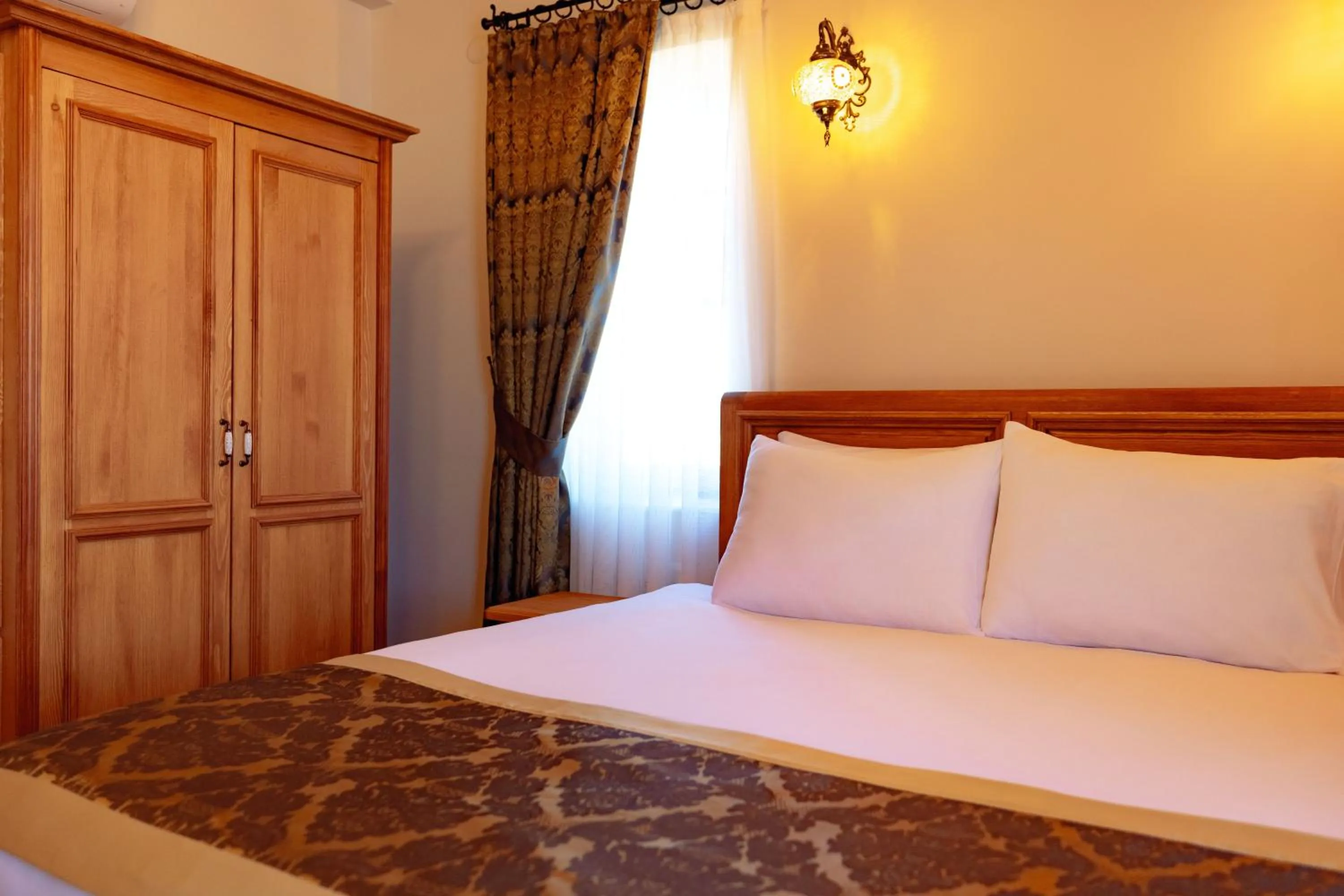 Bed in Cappadocia Villa Comfort