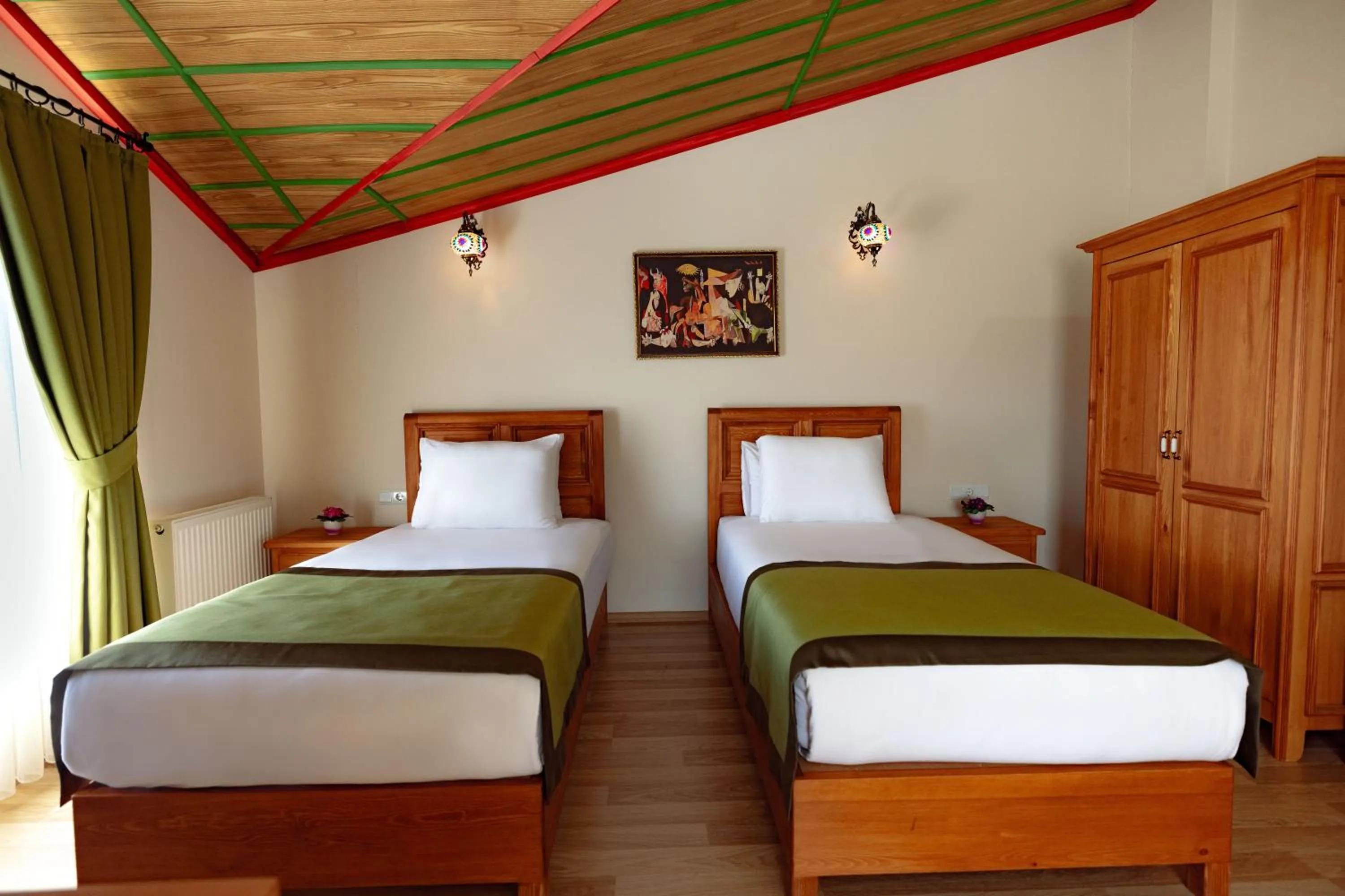 Bed in Cappadocia Villa Comfort