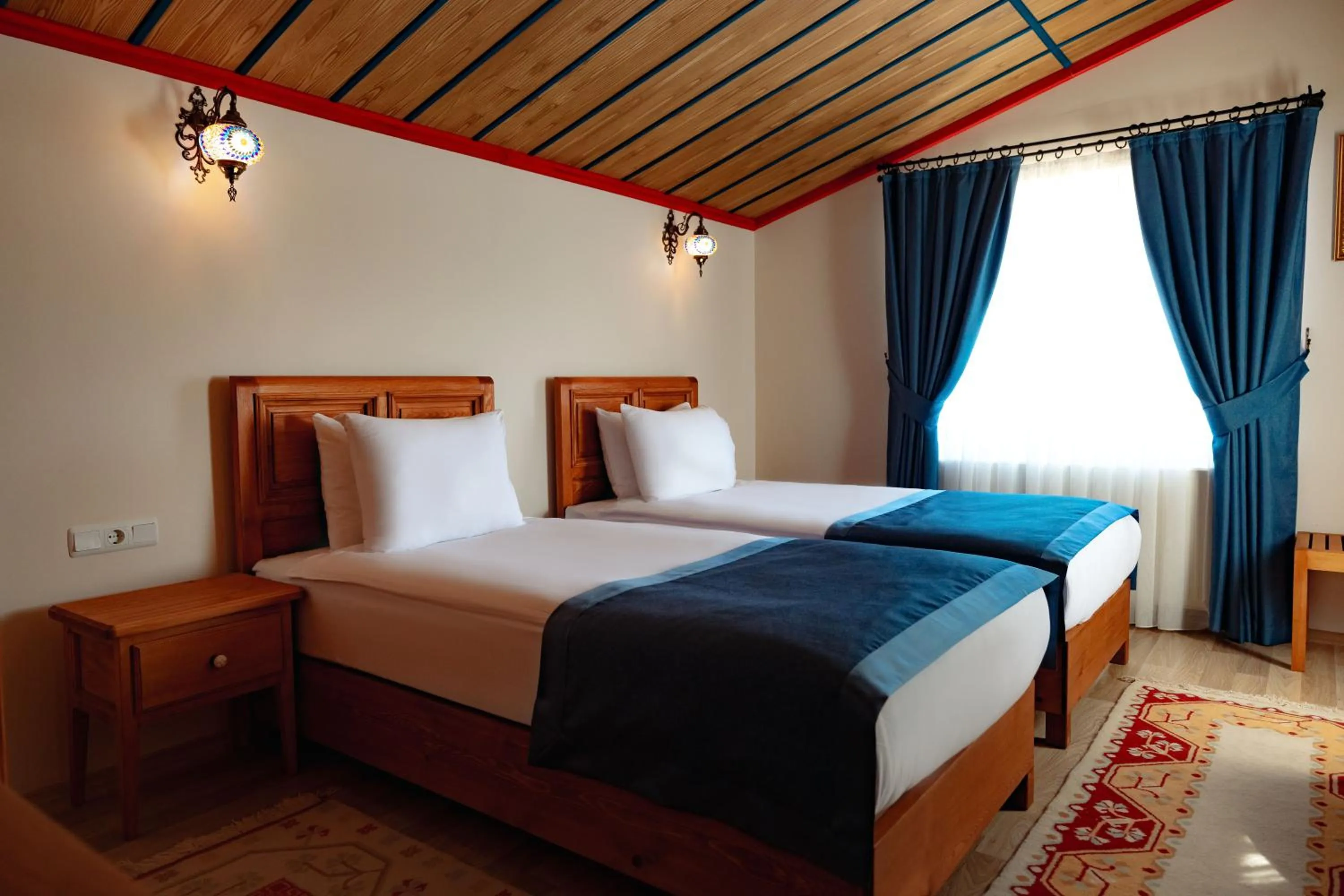 Bed in Cappadocia Villa Comfort