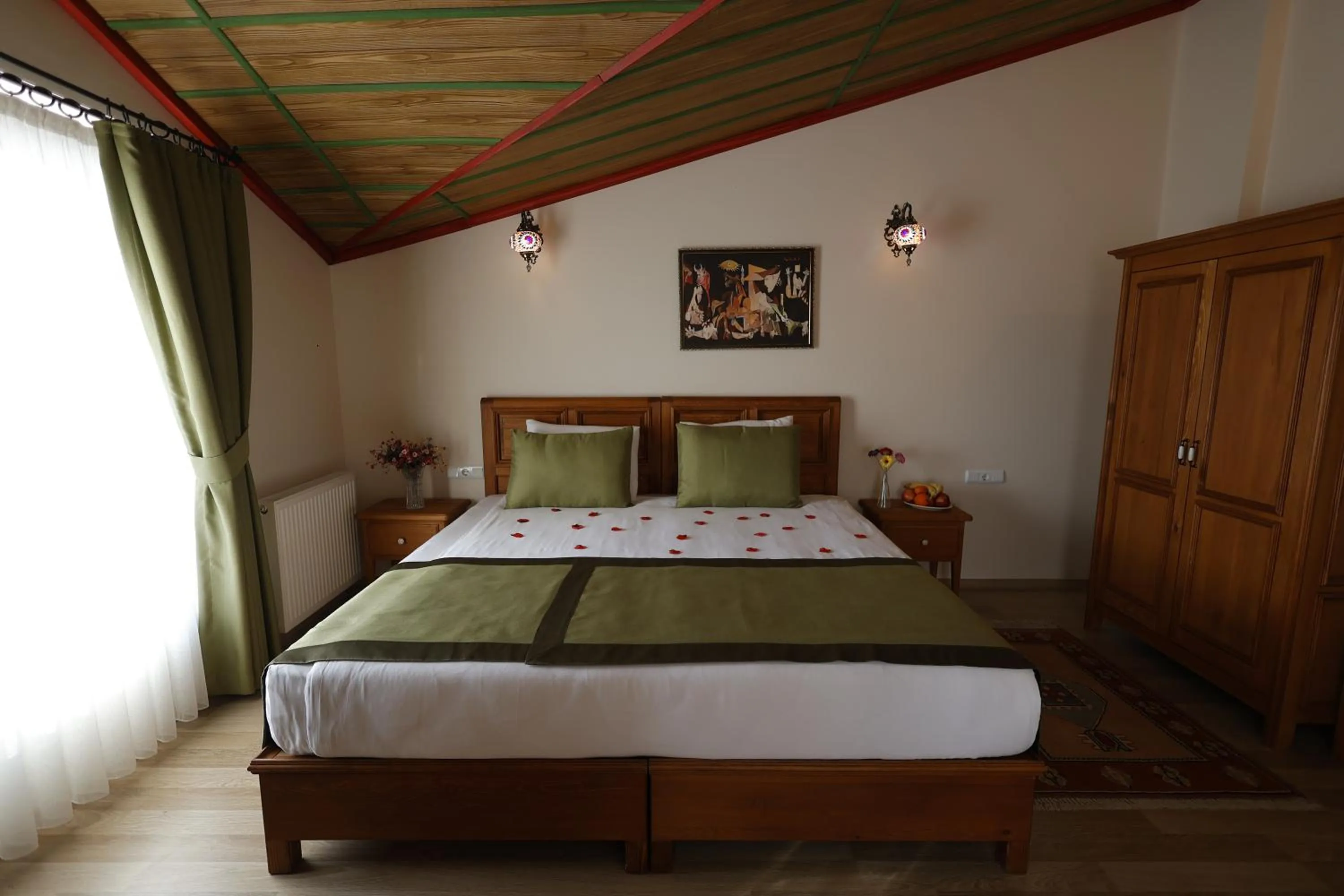 Bed in Cappadocia Villa Comfort