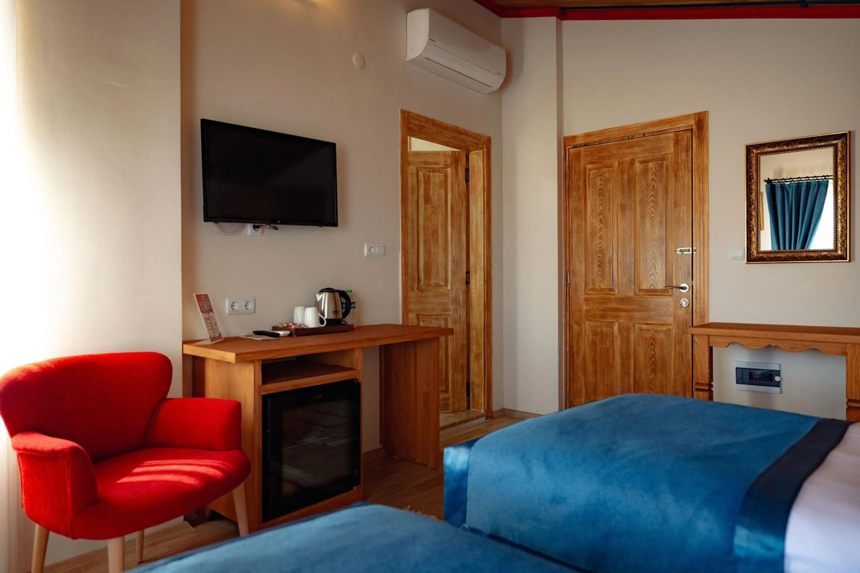 Bed in Cappadocia Villa Comfort