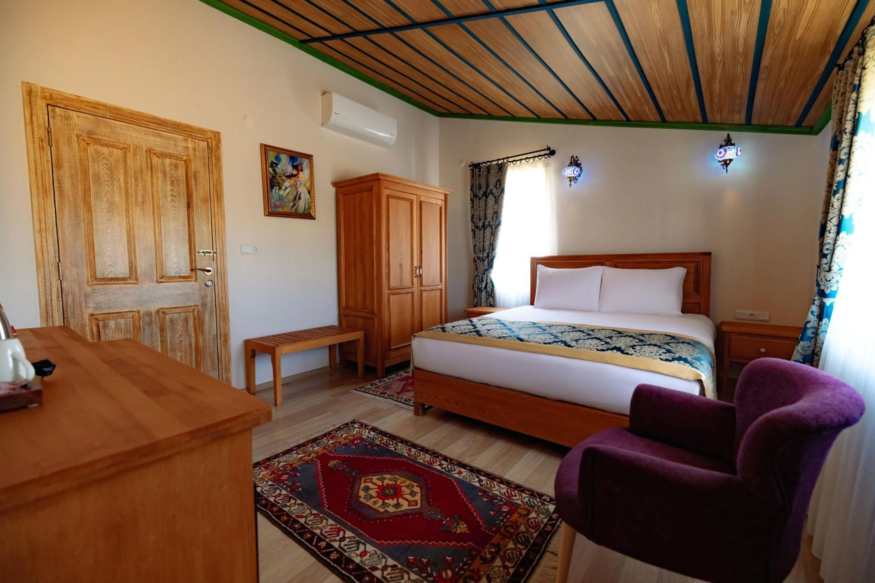Bed in Cappadocia Villa Comfort