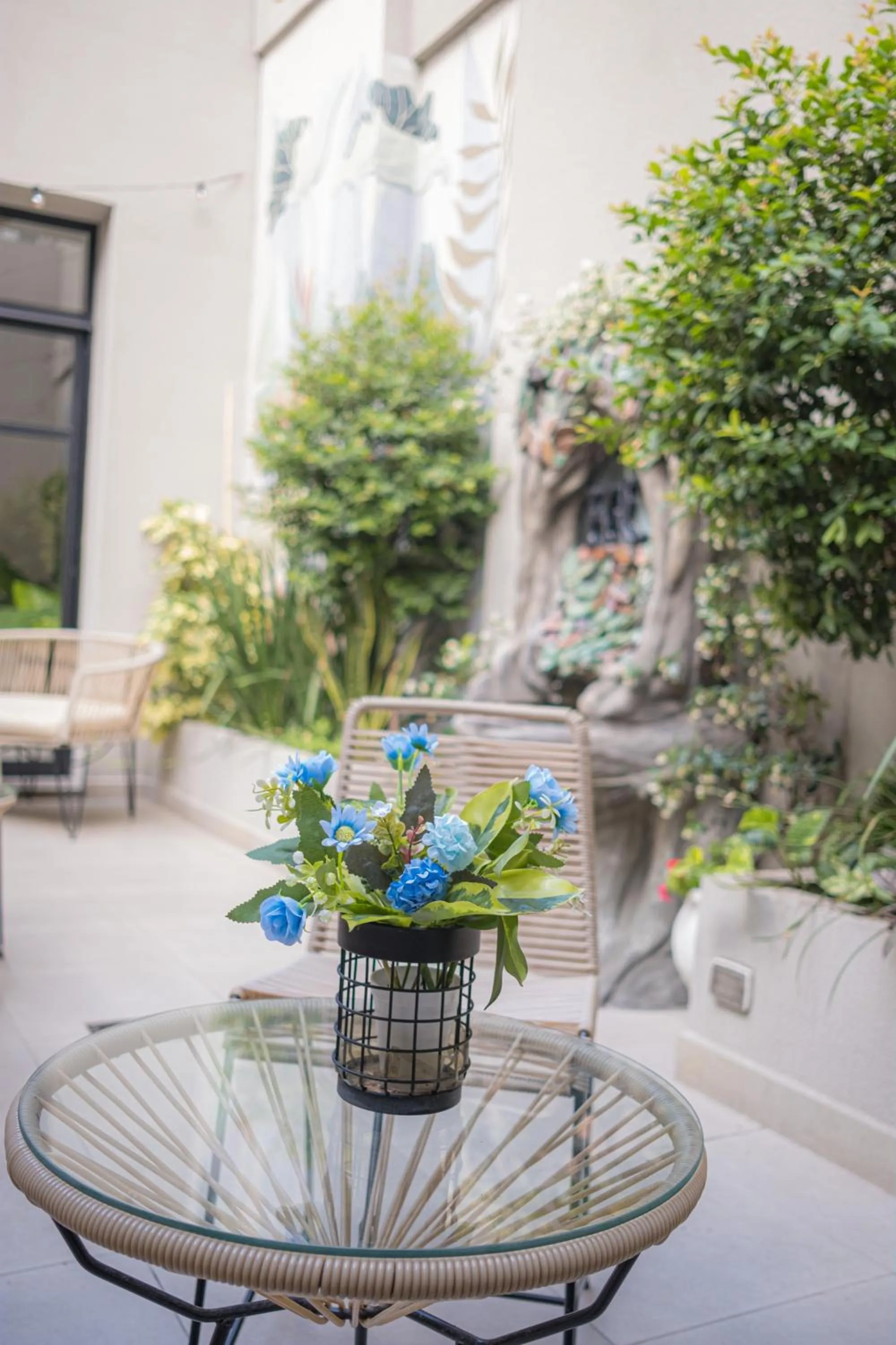 Patio in Hotel Caseros Salta