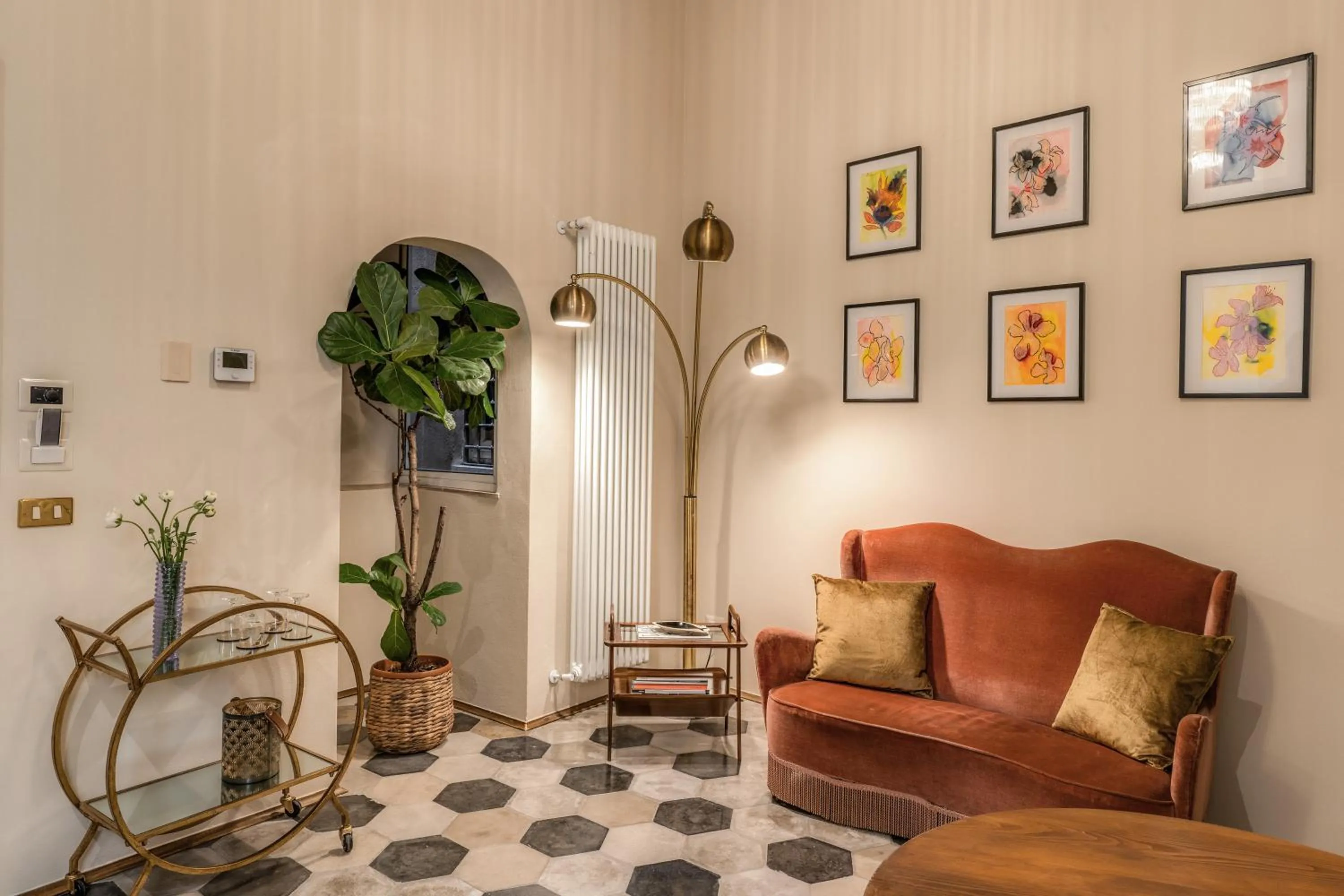 Living room in Residenza Brama - Art ApartHotel