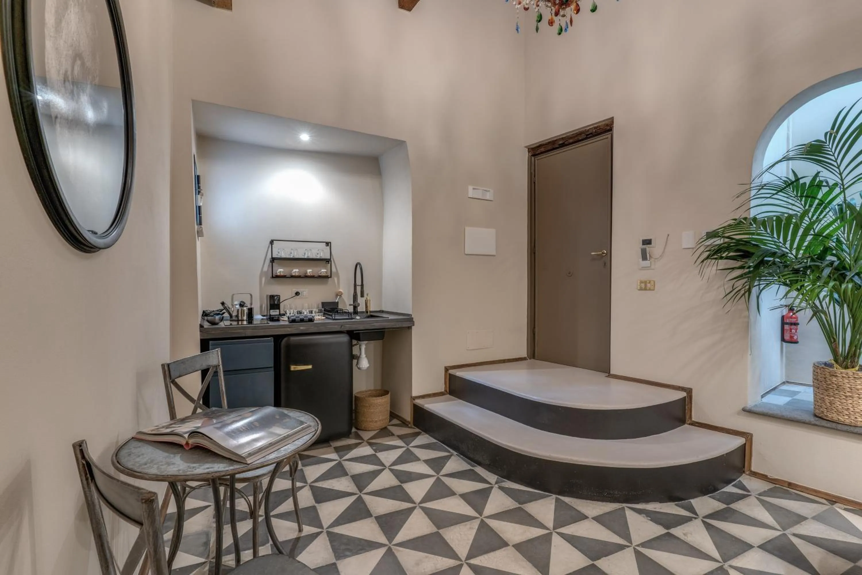 Kitchen or kitchenette in Residenza Brama - Art ApartHotel