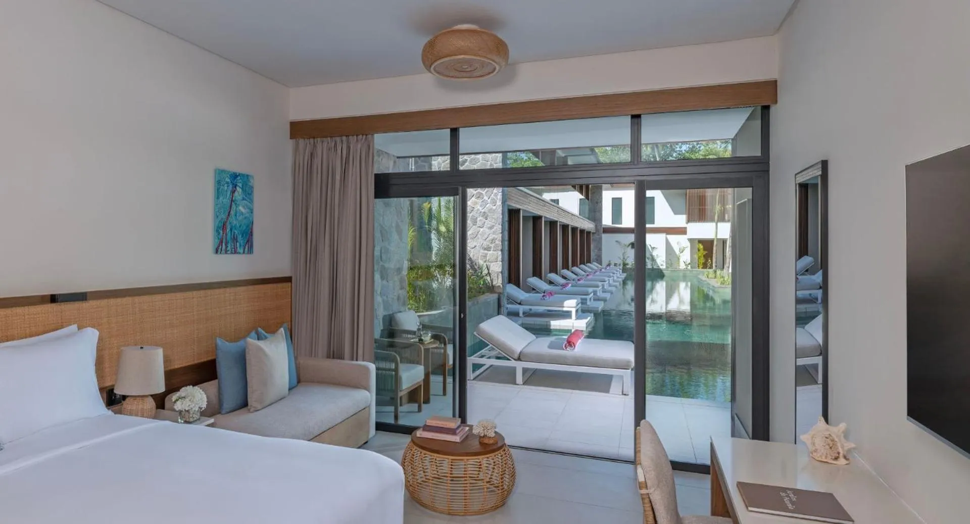 Bedroom, Bed in Avani+ Barbarons Seychelles