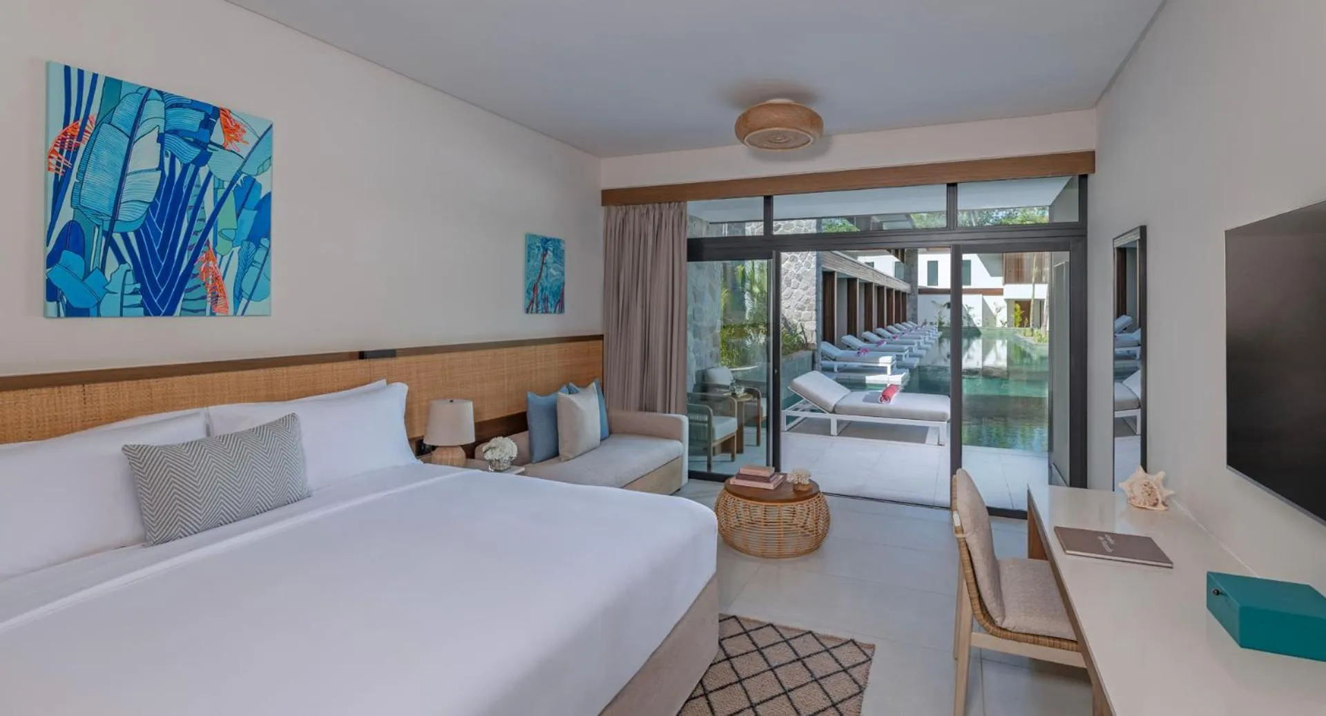 Bedroom, Bed in Avani+ Barbarons Seychelles