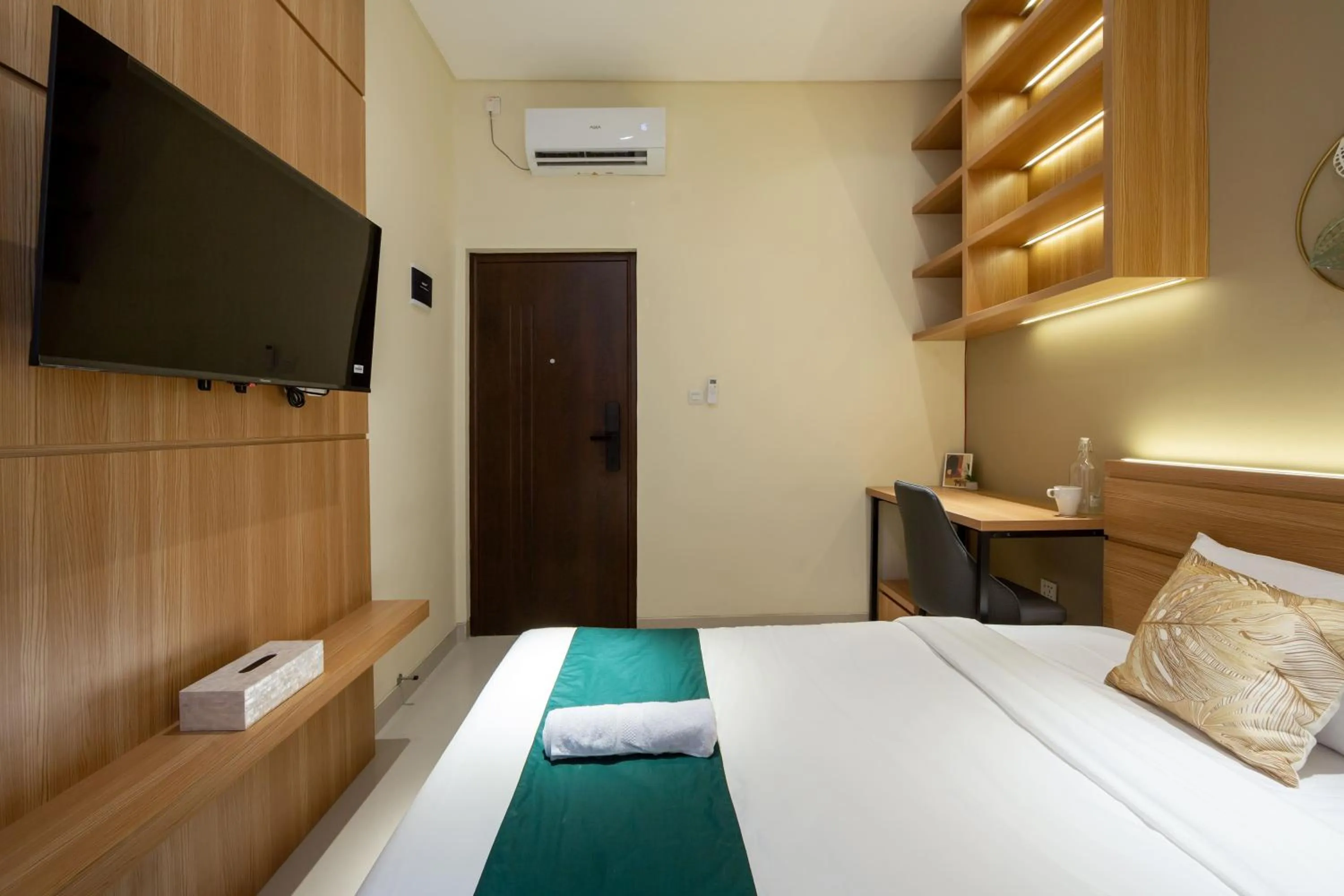 Bed in Cove Tripuri House Bali