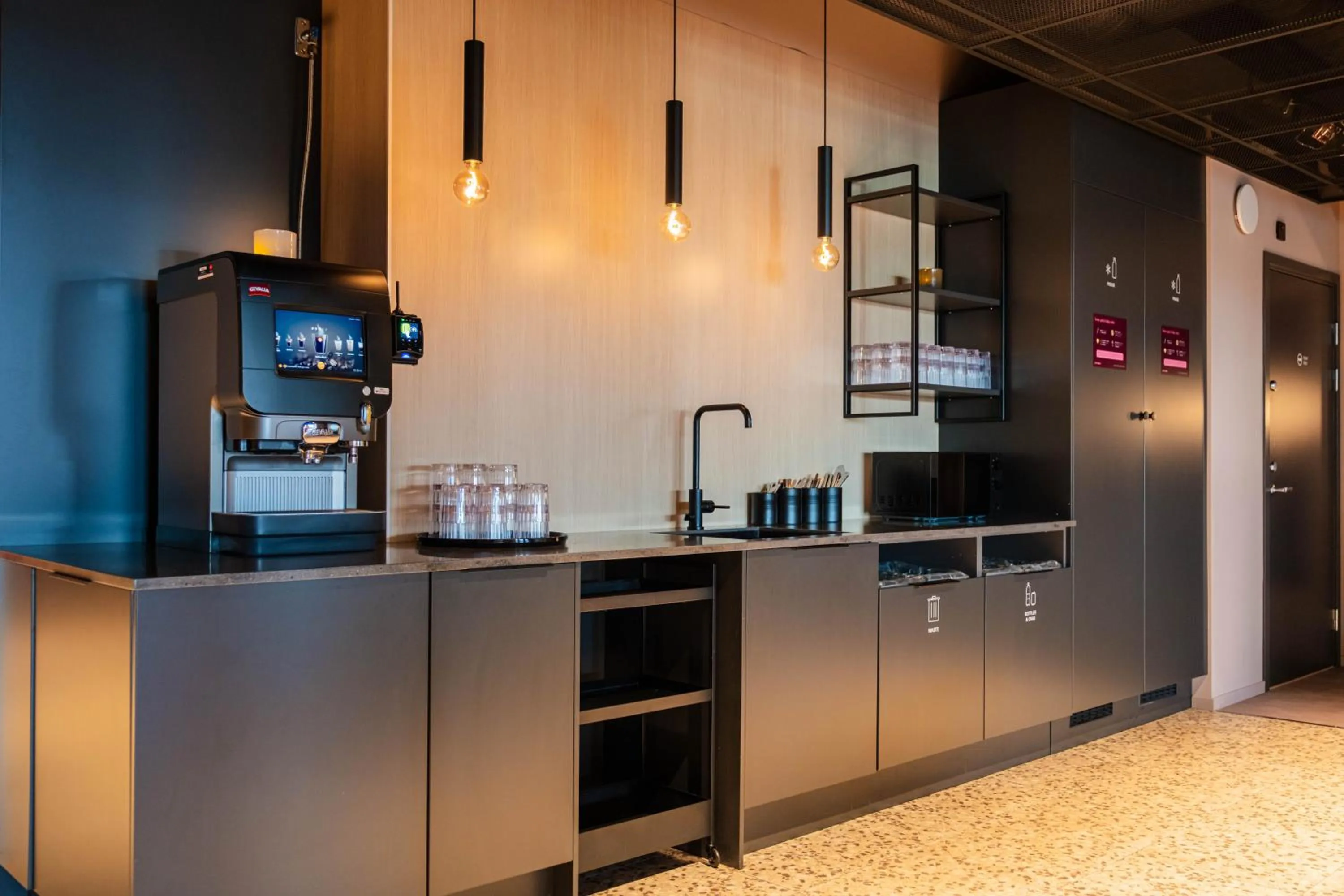 Kitchen or kitchenette in Citybox Stockholm