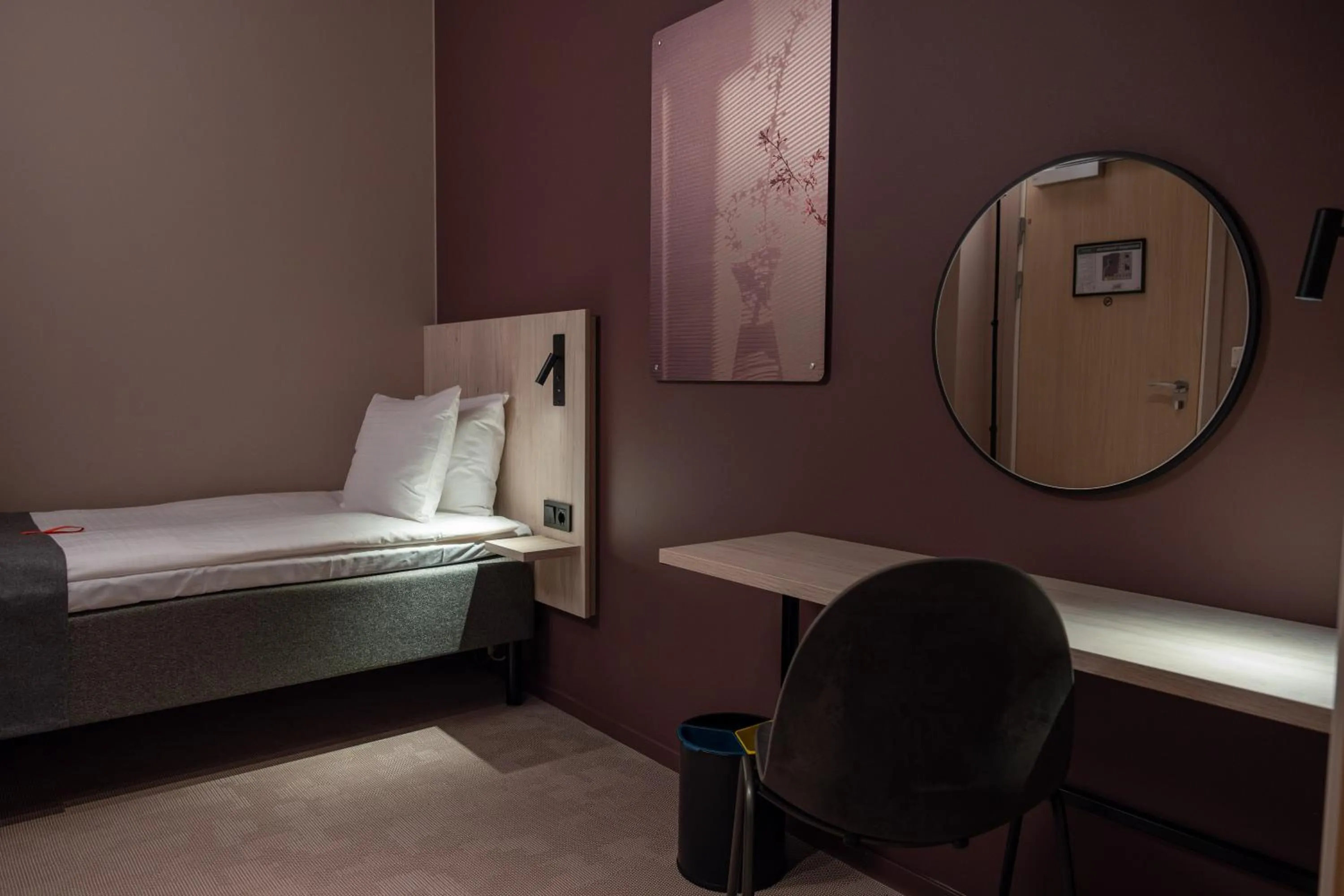 Bed in Citybox Stockholm