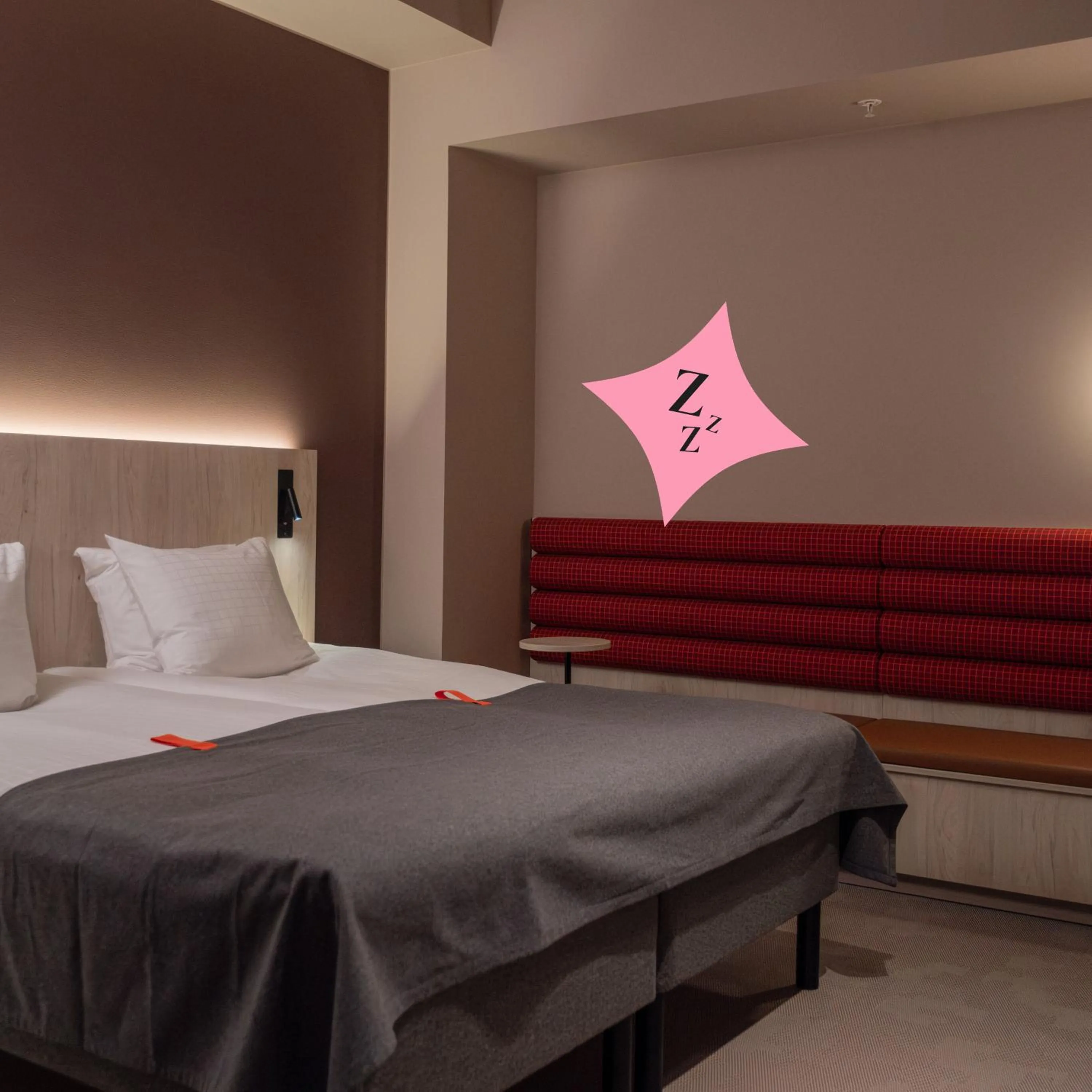 Bed in Citybox Stockholm