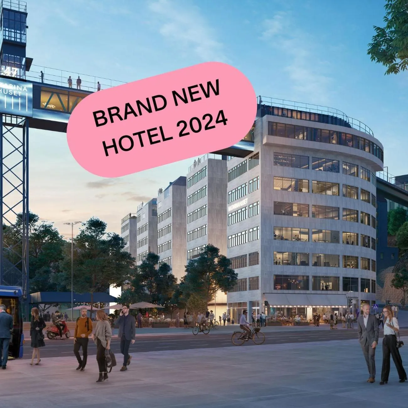 Property building in Citybox Stockholm