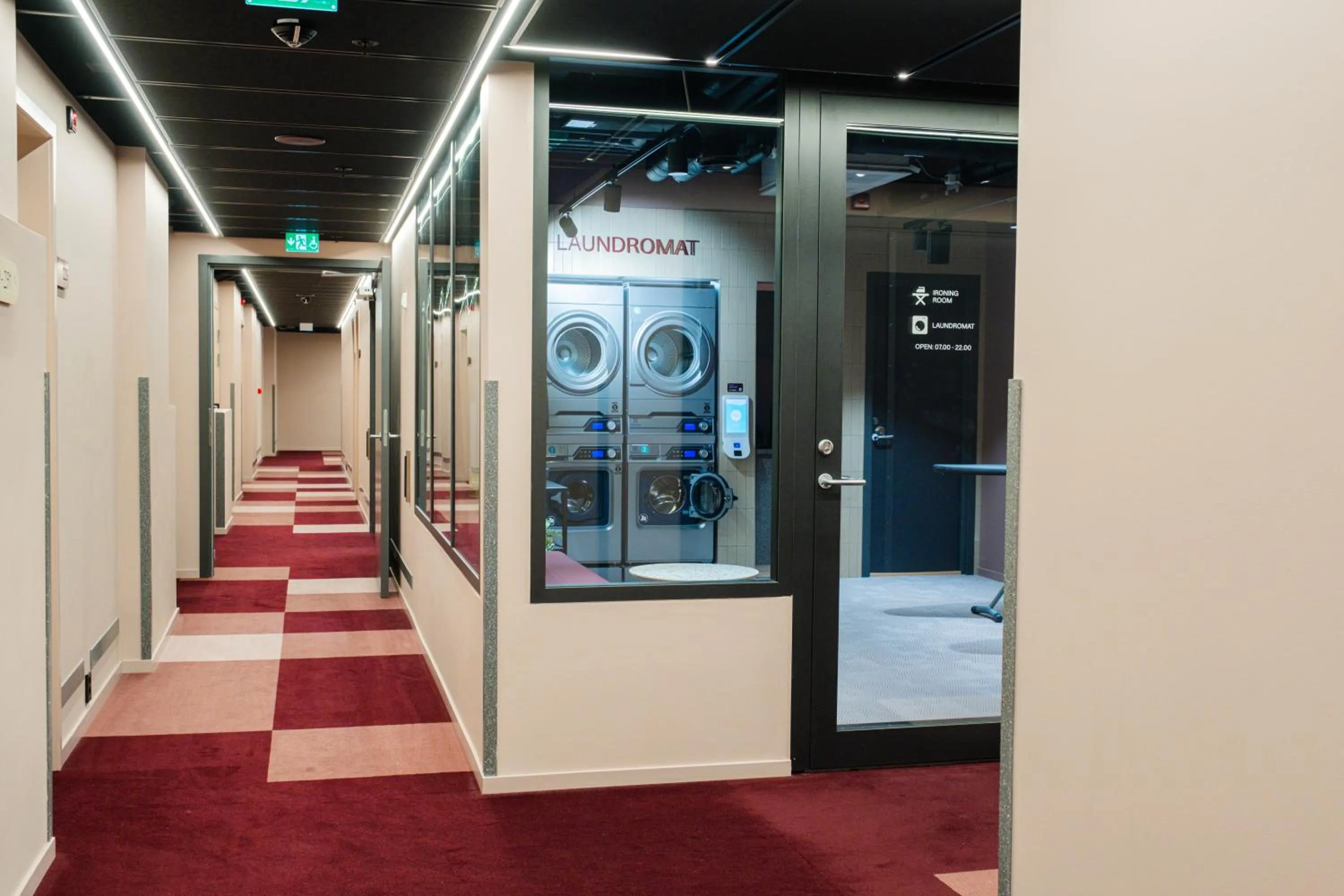 laundry in Citybox Stockholm