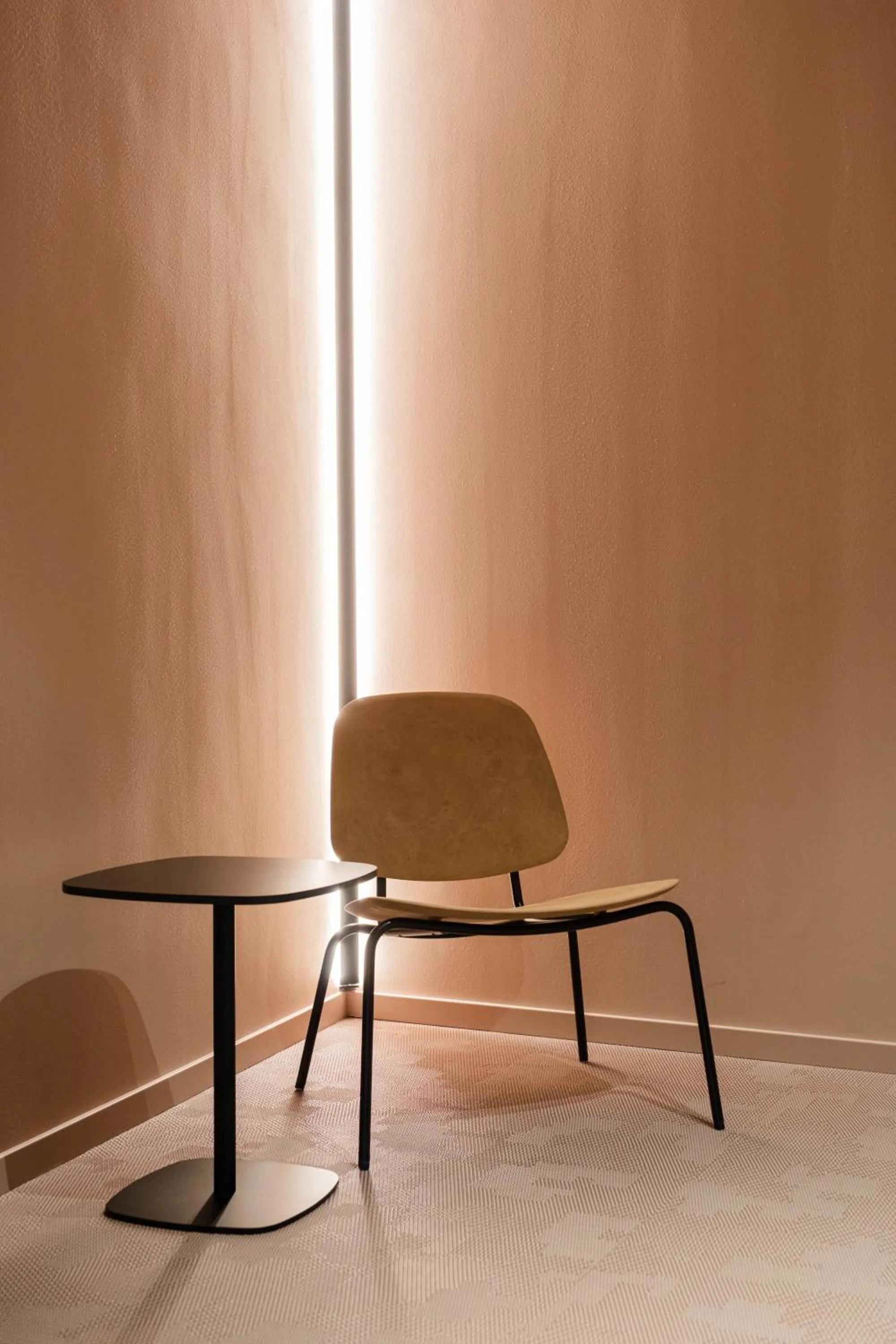 Seating area in Citybox Stockholm