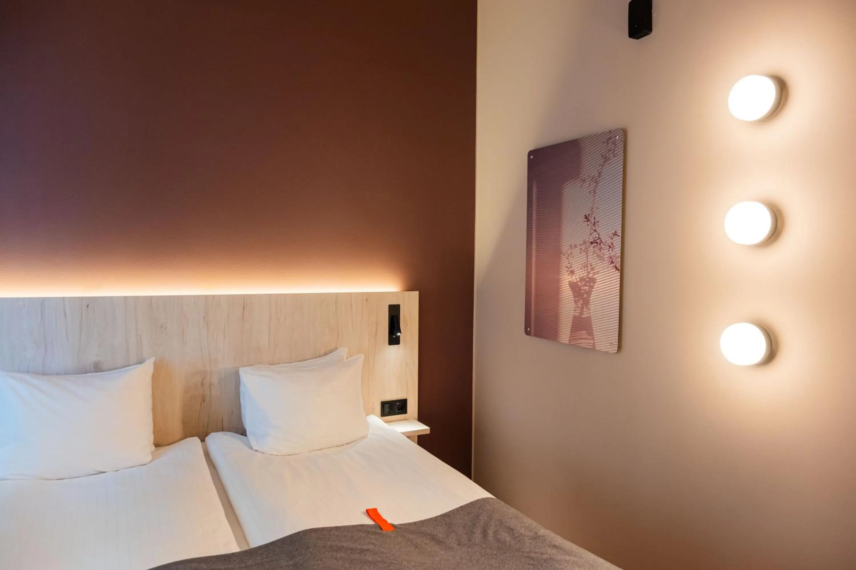 Bed in Citybox Stockholm