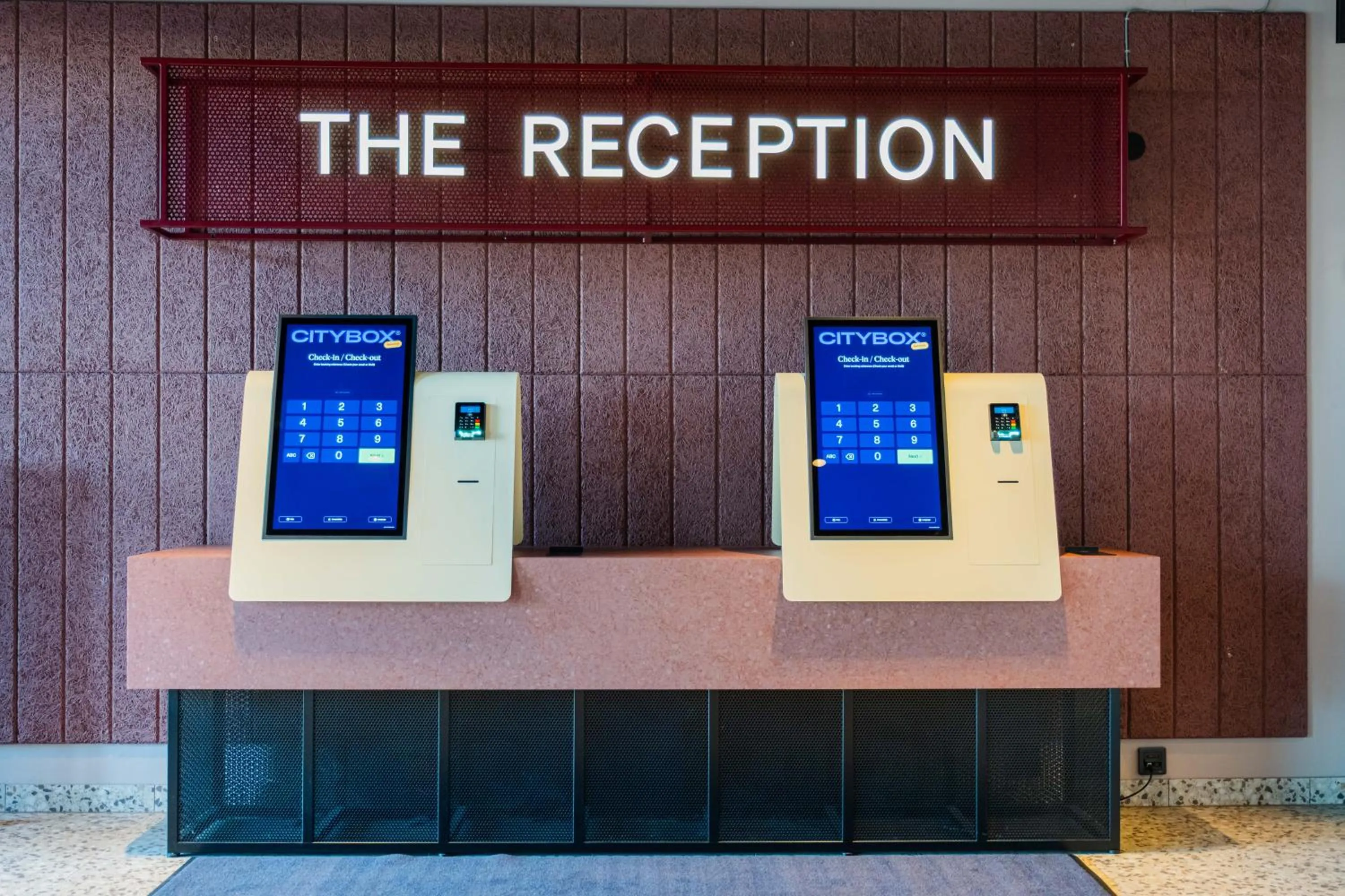 Lobby or reception in Citybox Stockholm