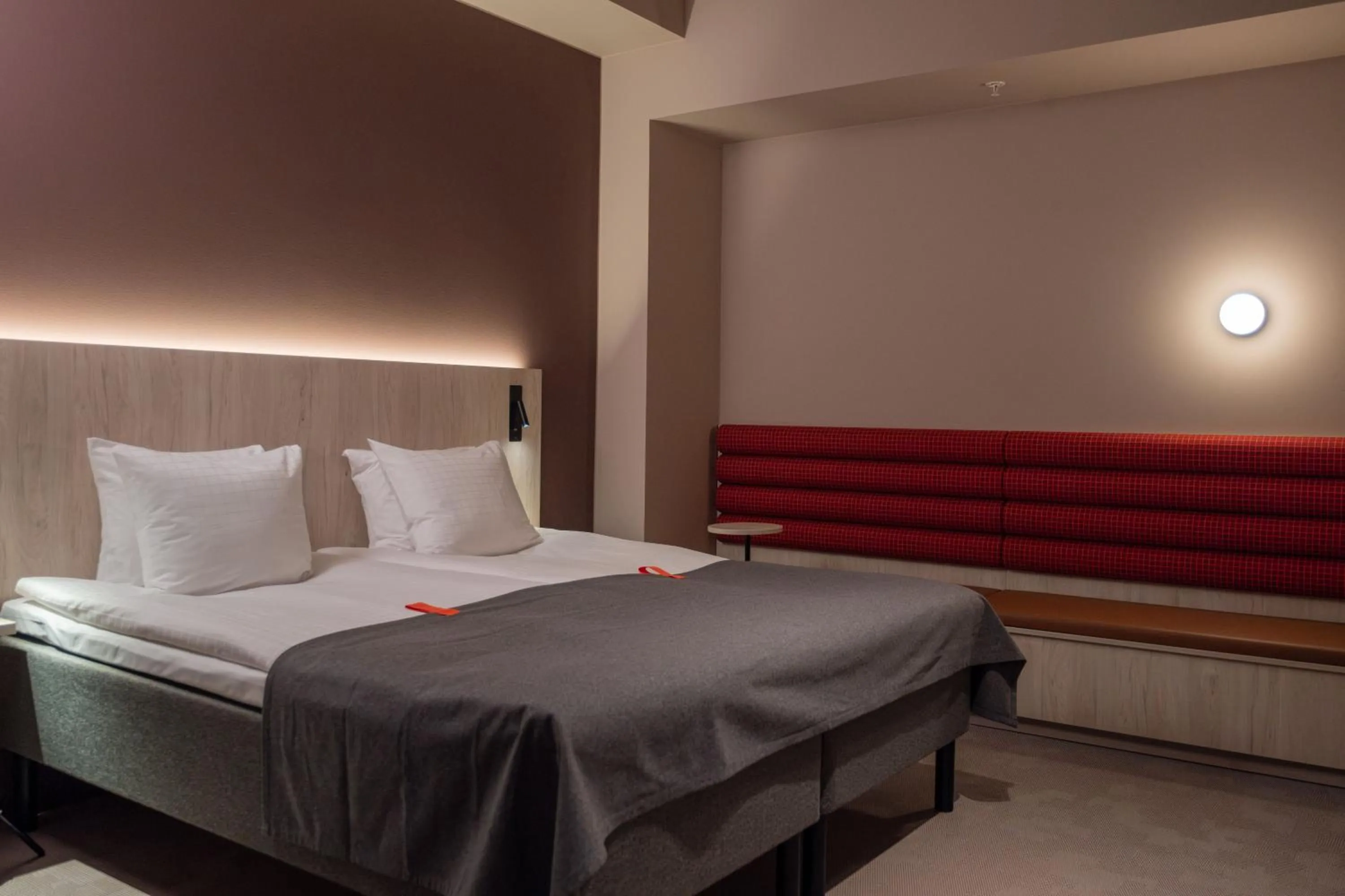 Bed in Citybox Stockholm