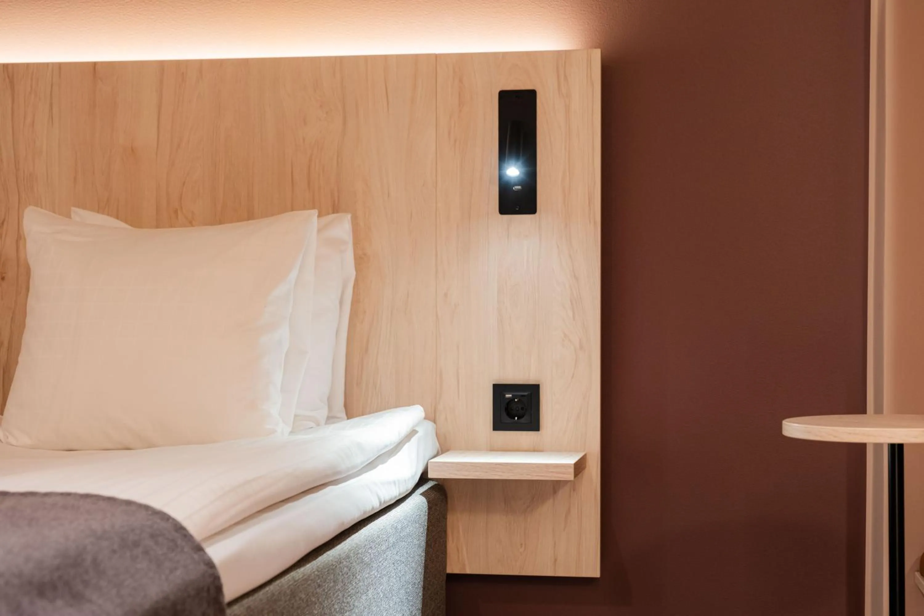 Bed in Citybox Stockholm