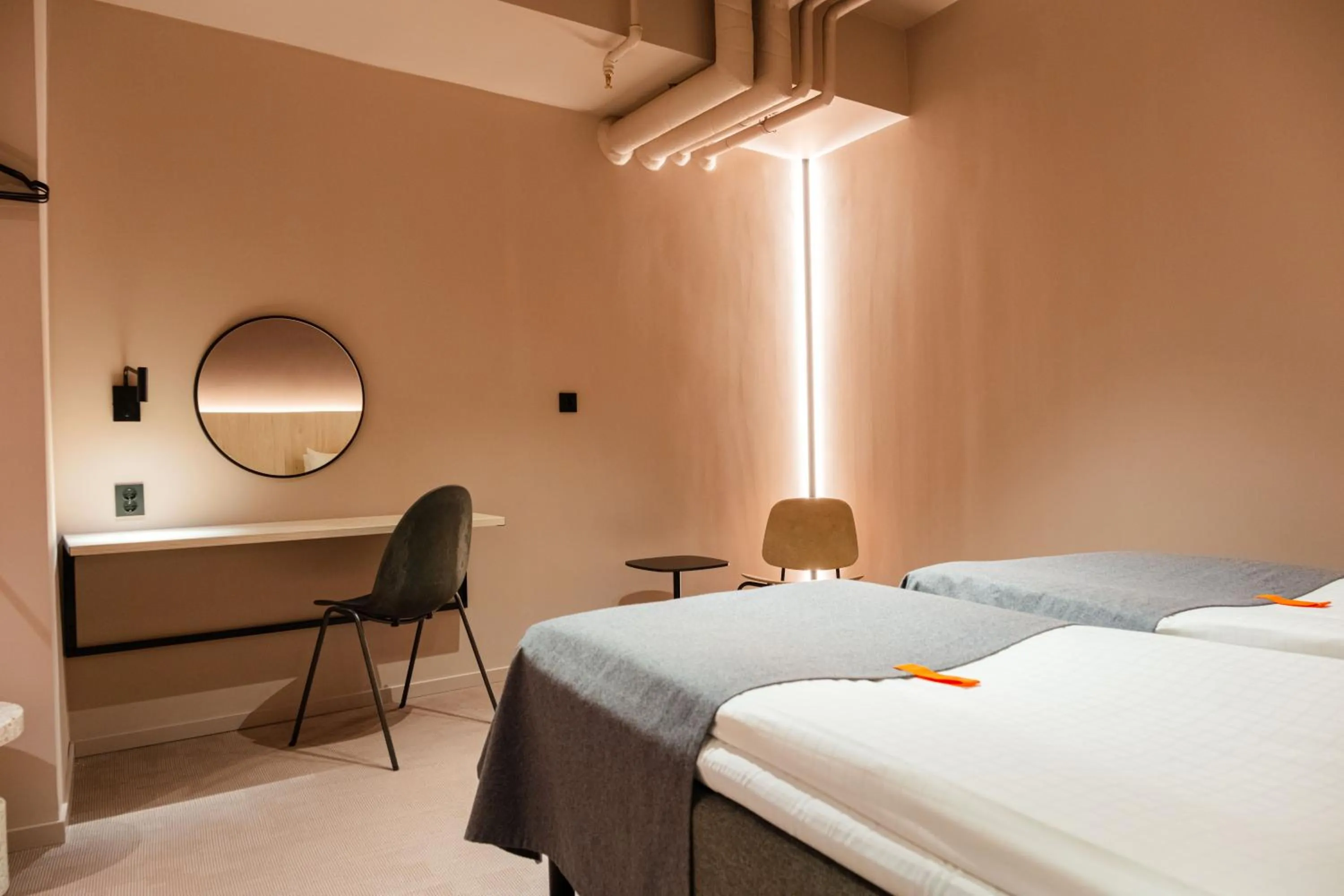 Bed in Citybox Stockholm