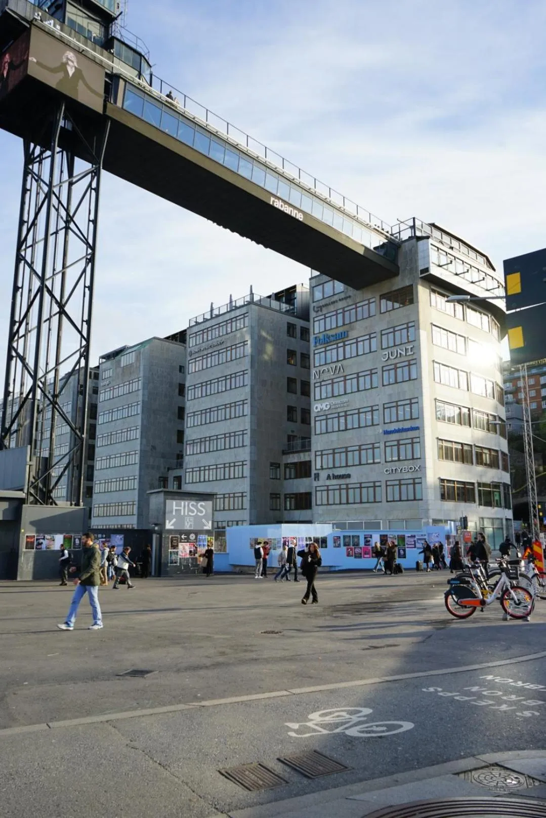 Property building in Citybox Stockholm