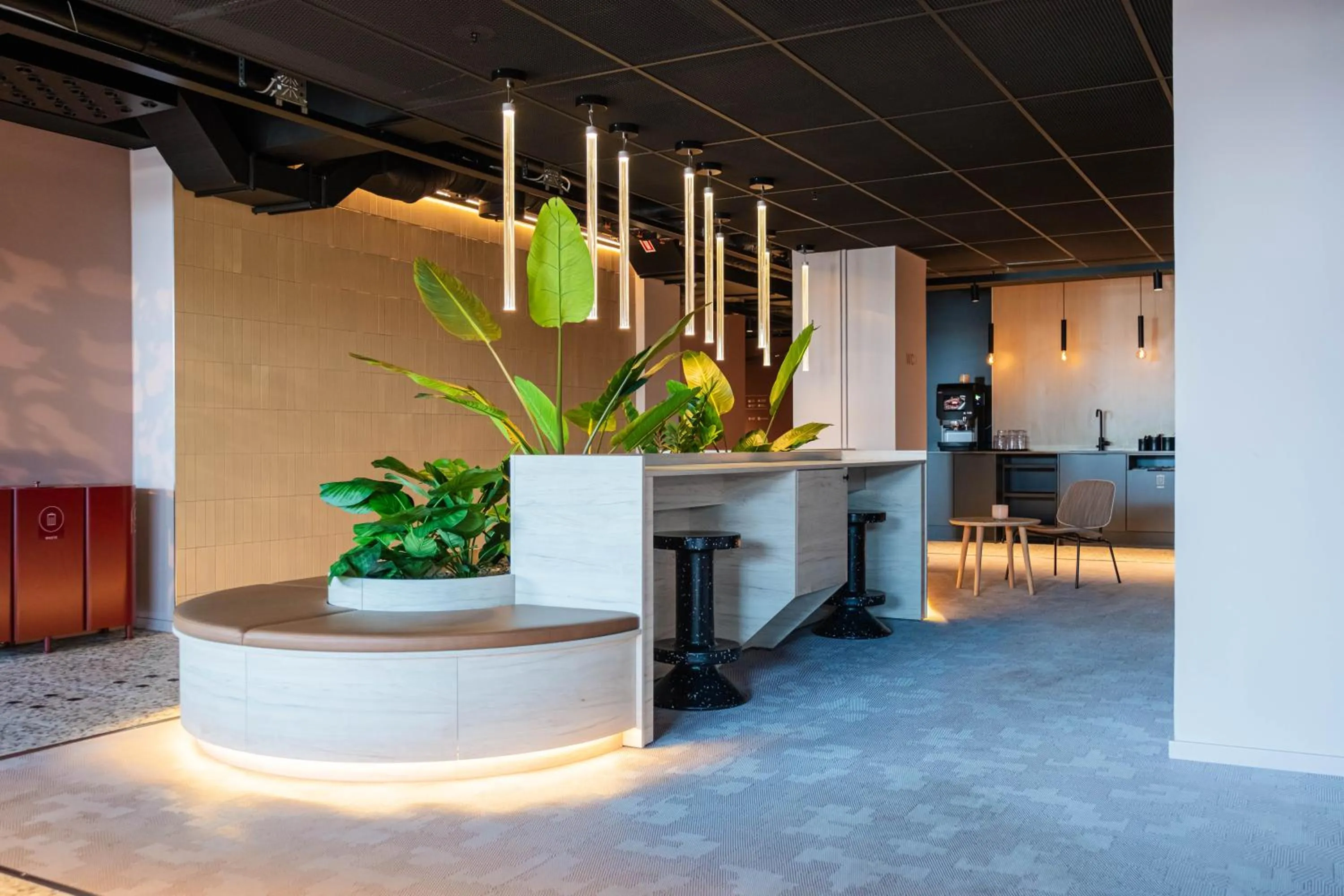Lobby or reception in Citybox Stockholm