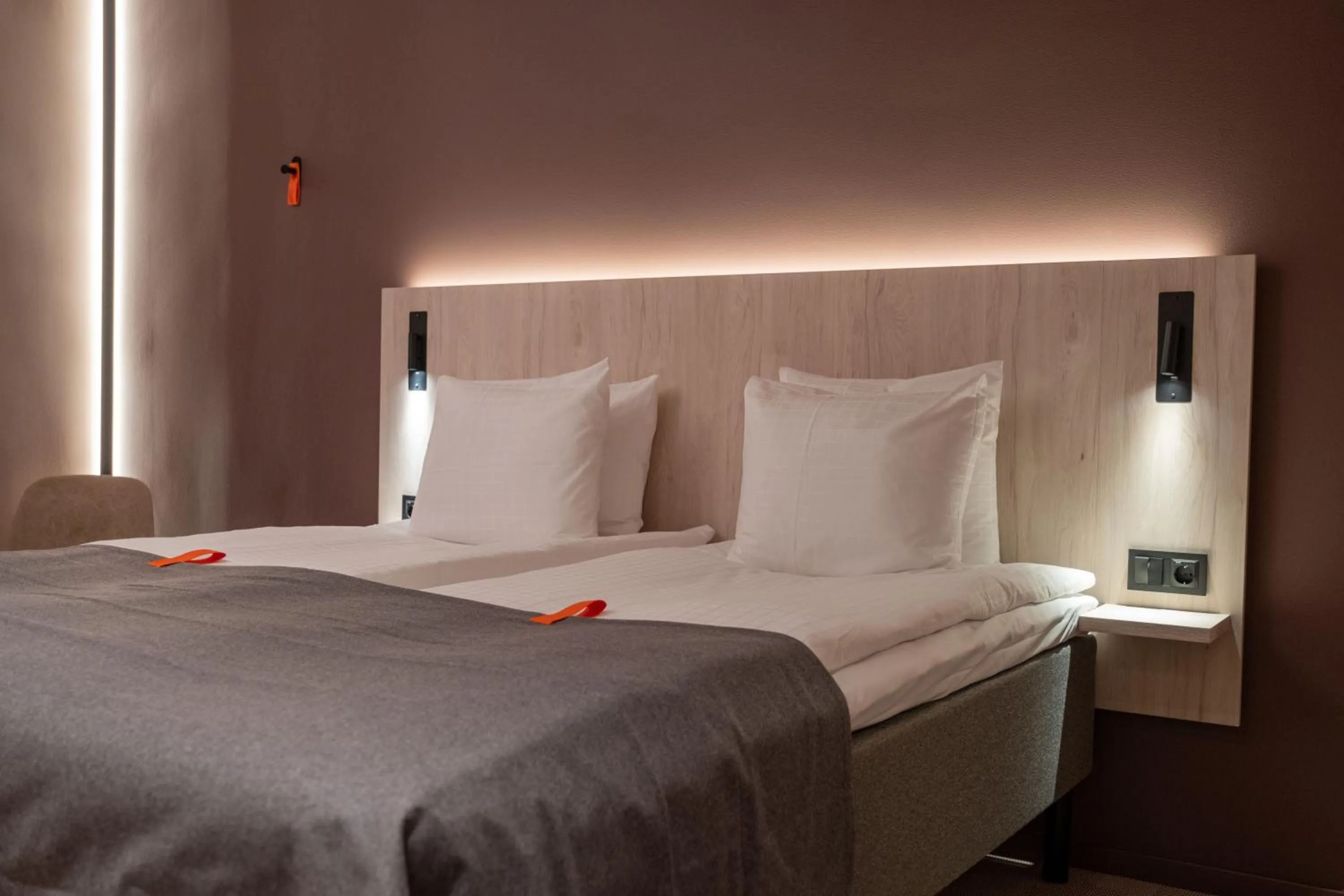 Bed in Citybox Stockholm