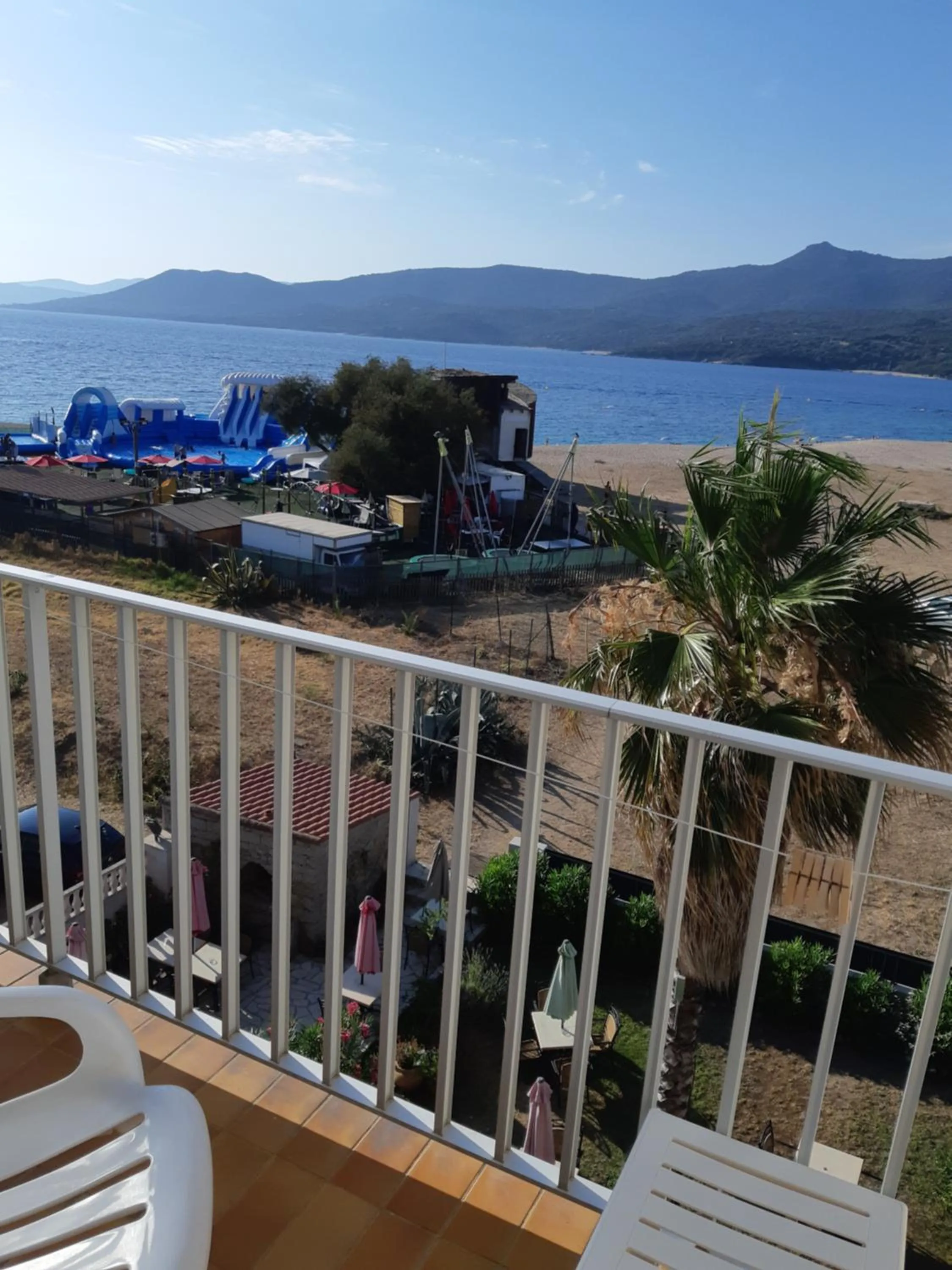 Balcony/Terrace in Hôtel Beach