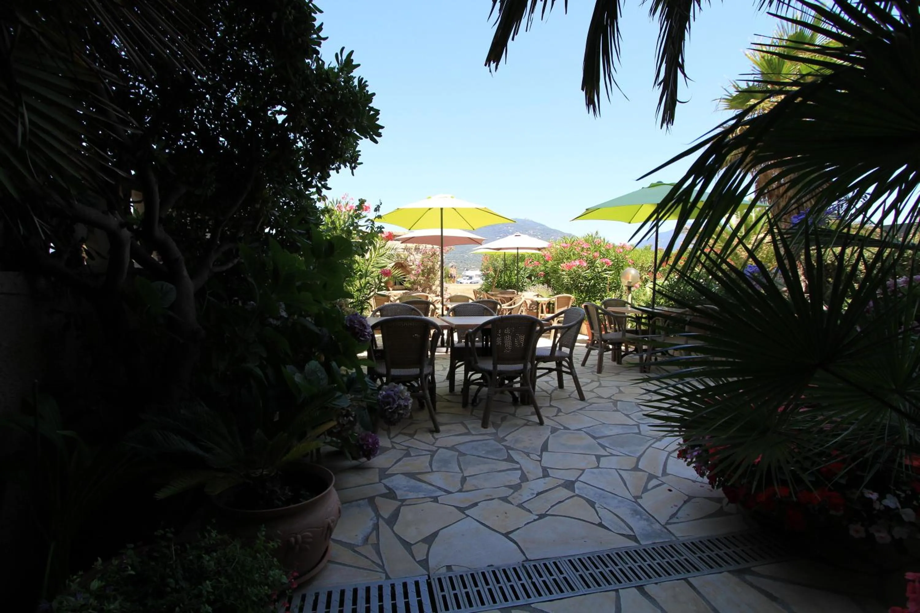 Balcony/Terrace in Hôtel Beach