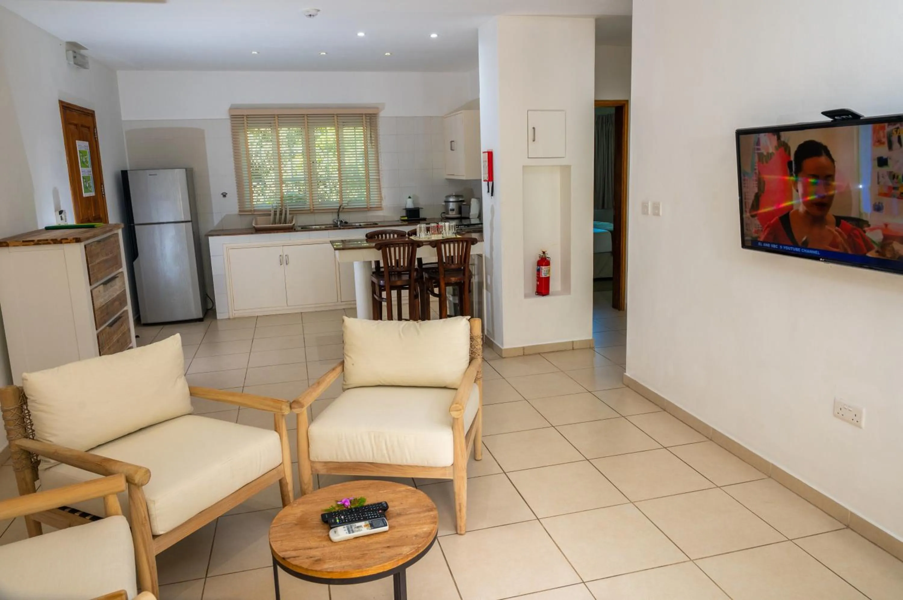 Living room in Acajou Beach Resort
