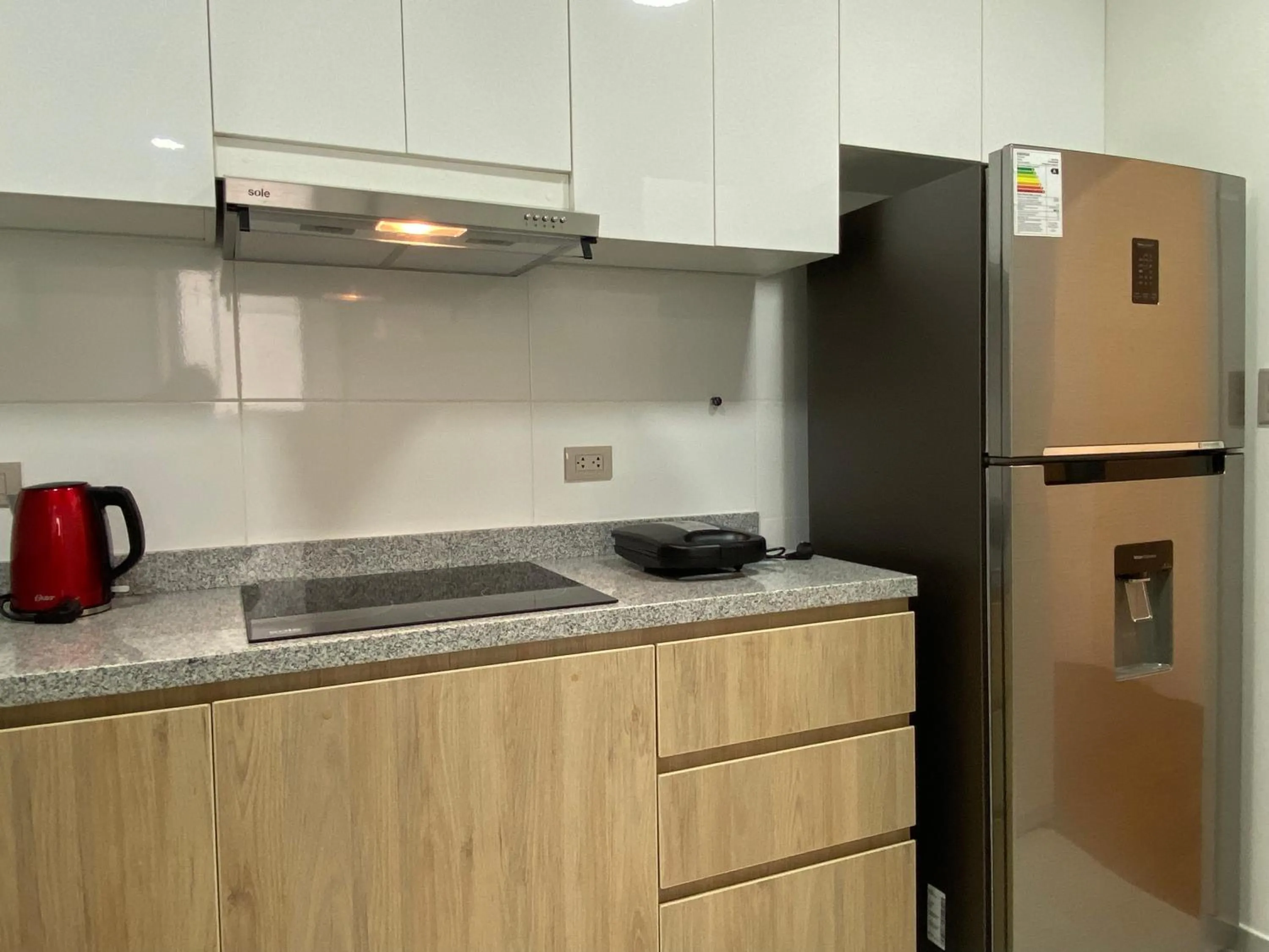 Kitchen or kitchenette in Borgoño By Wynwood House