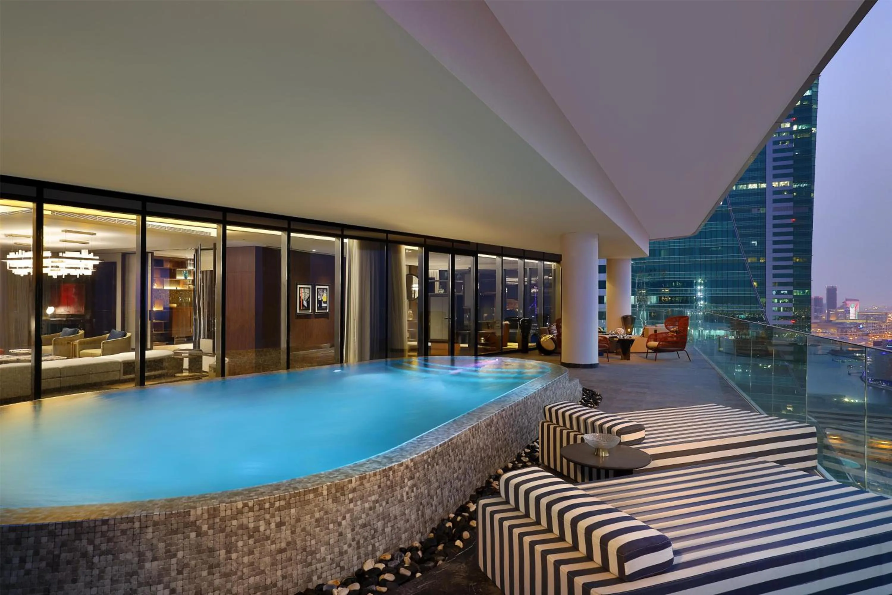 View (from property/room) in Conrad Bahrain Financial Harbour