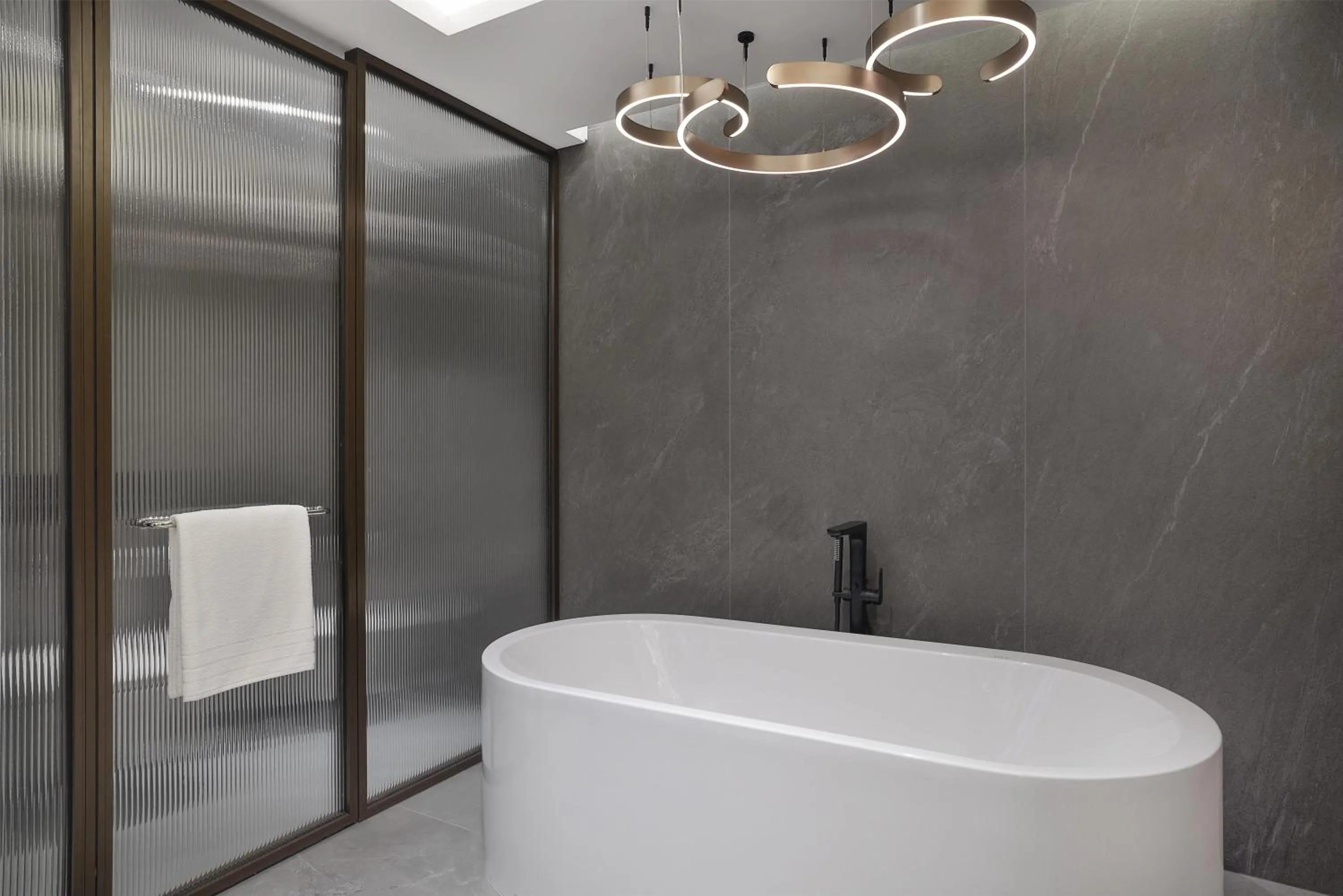 Bathroom in Conrad Bahrain Financial Harbour