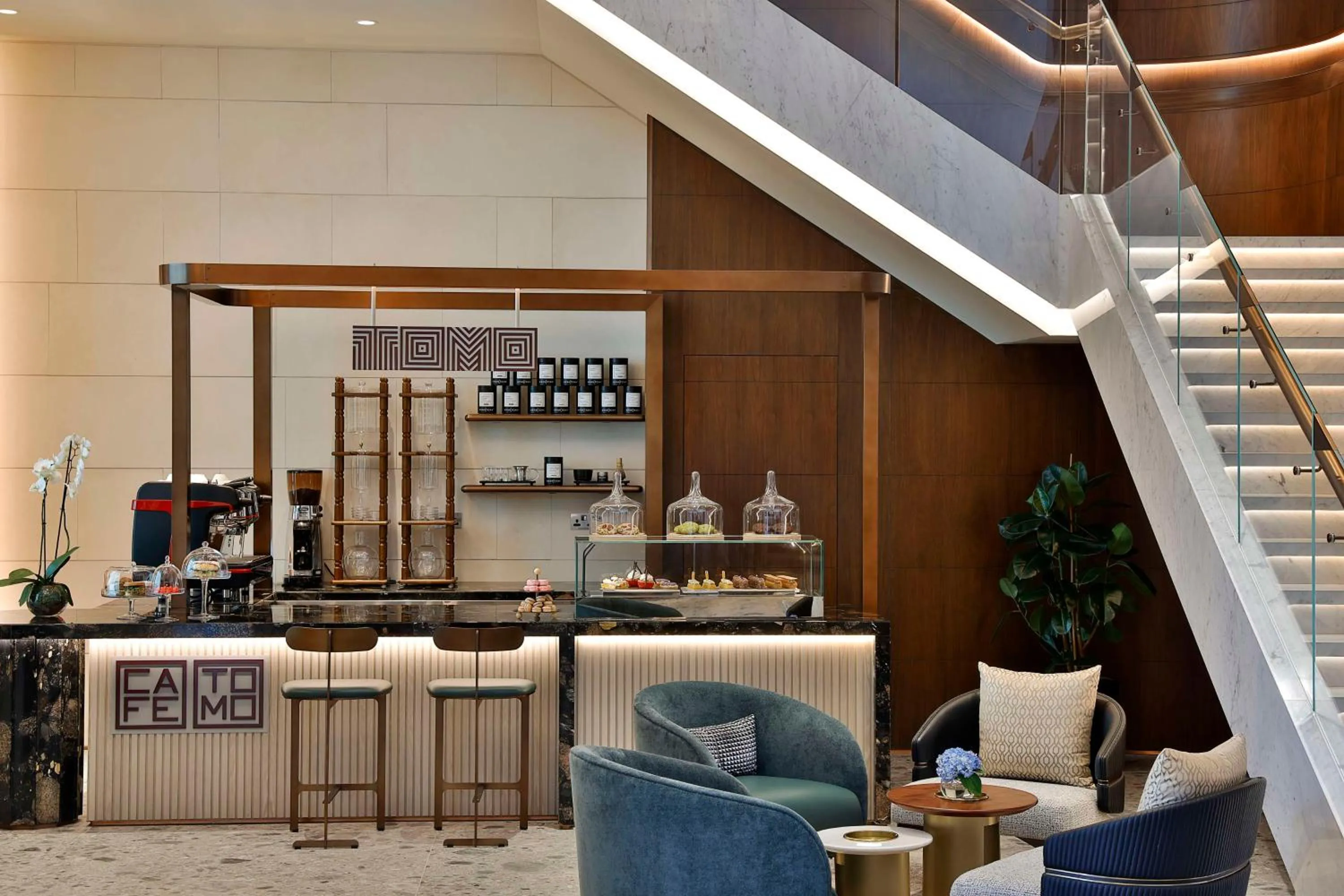 Restaurant/places to eat in Conrad Bahrain Financial Harbour