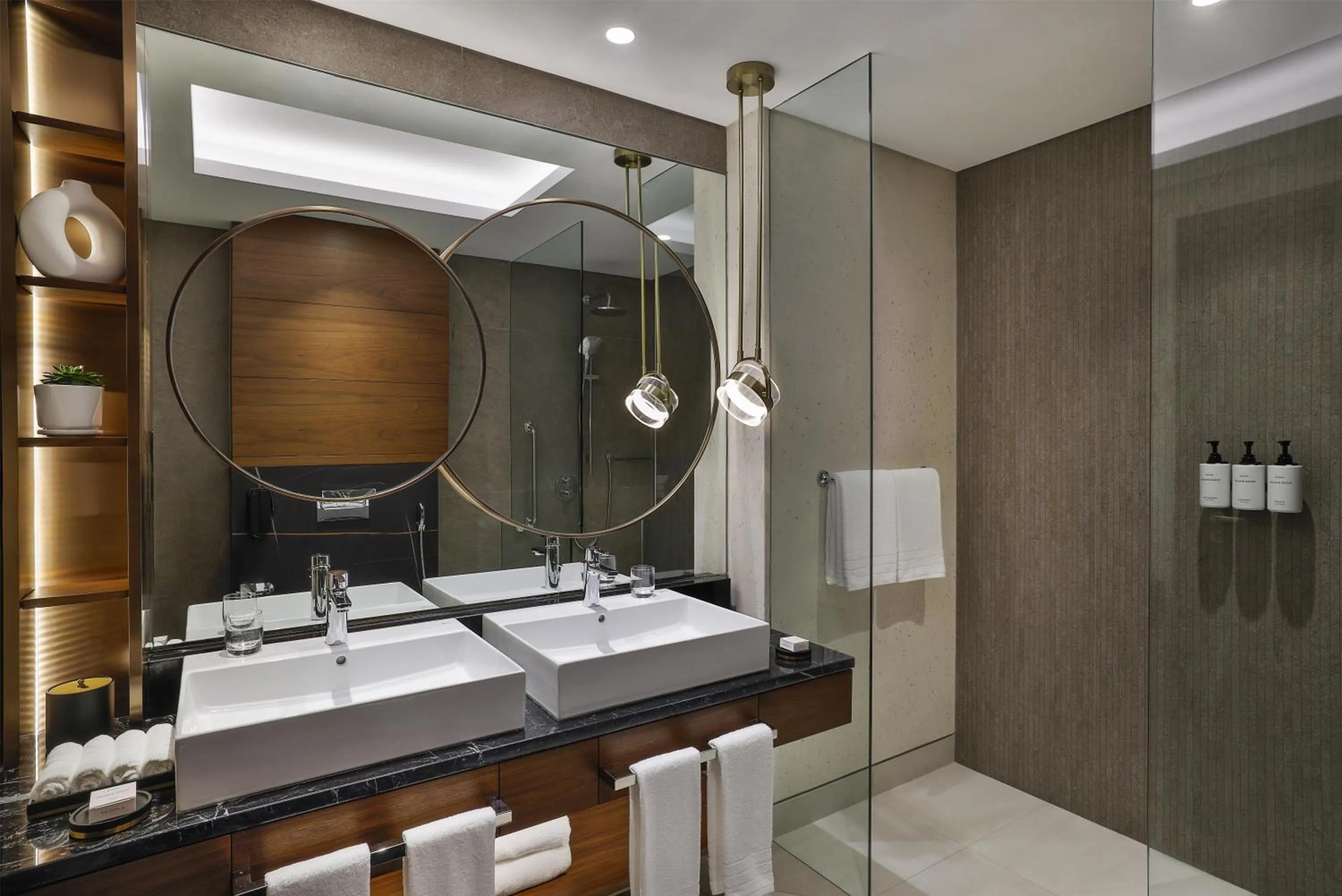 Bathroom in Conrad Bahrain Financial Harbour