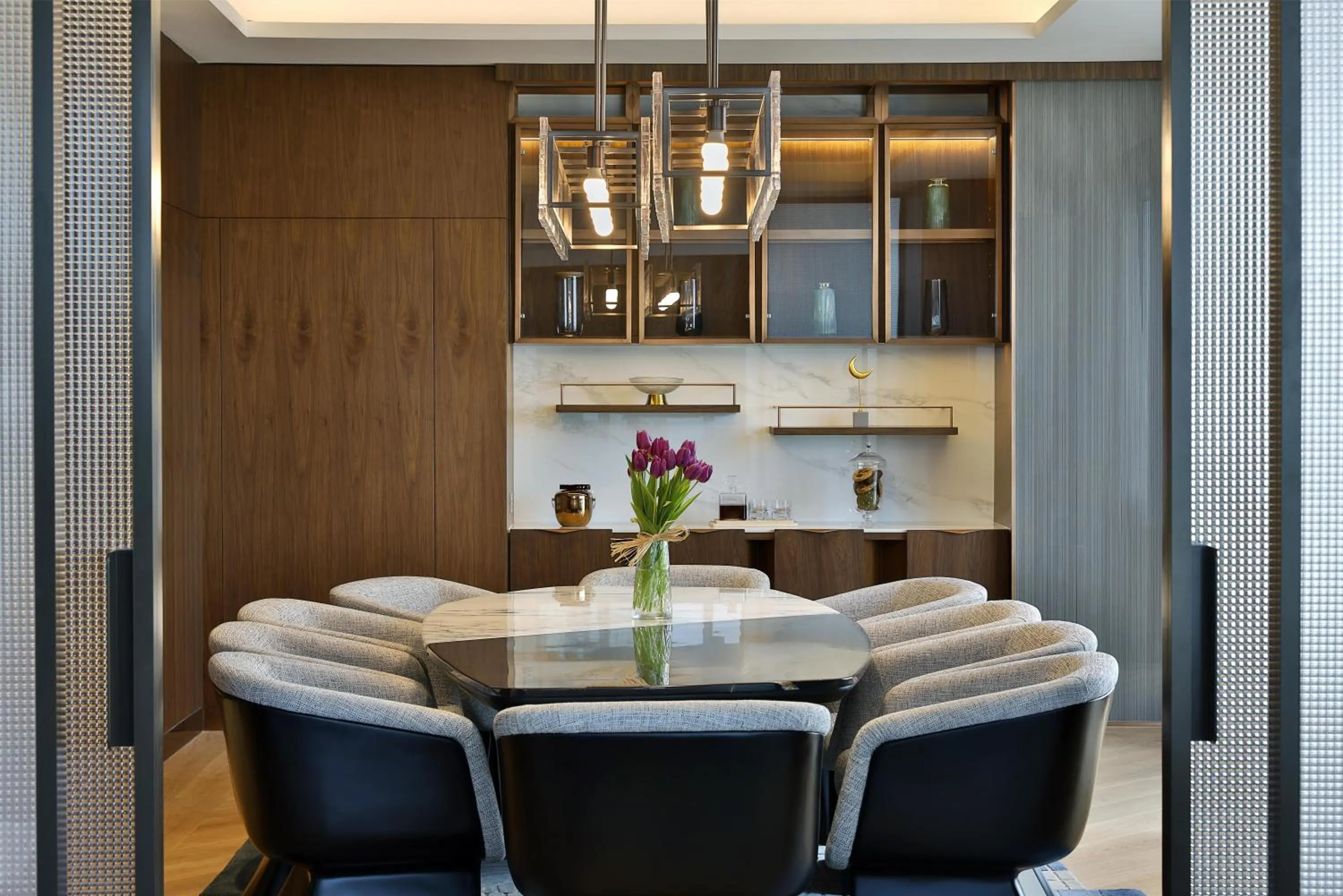 Living room in Conrad Bahrain Financial Harbour