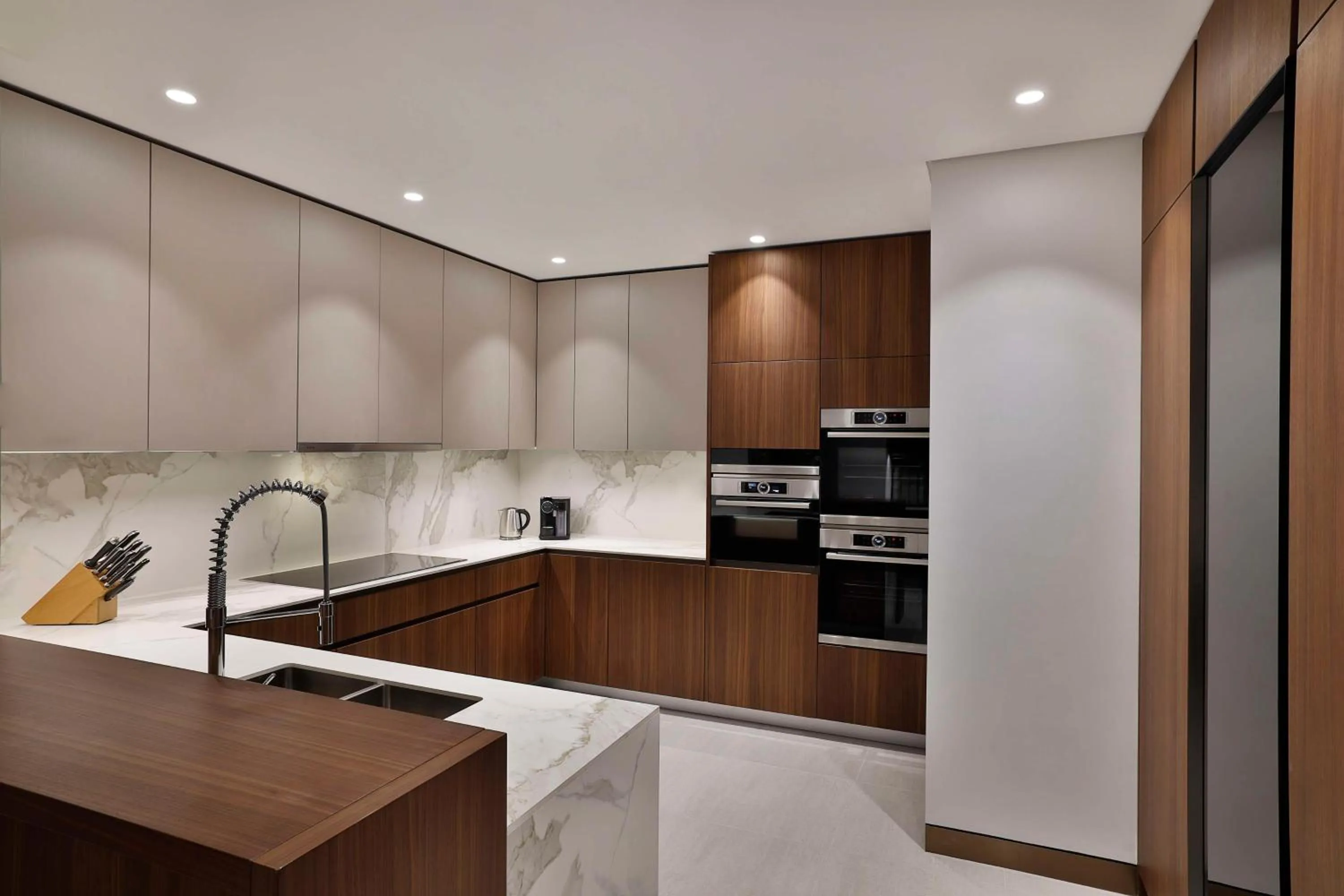 Kitchen or kitchenette in Conrad Bahrain Financial Harbour
