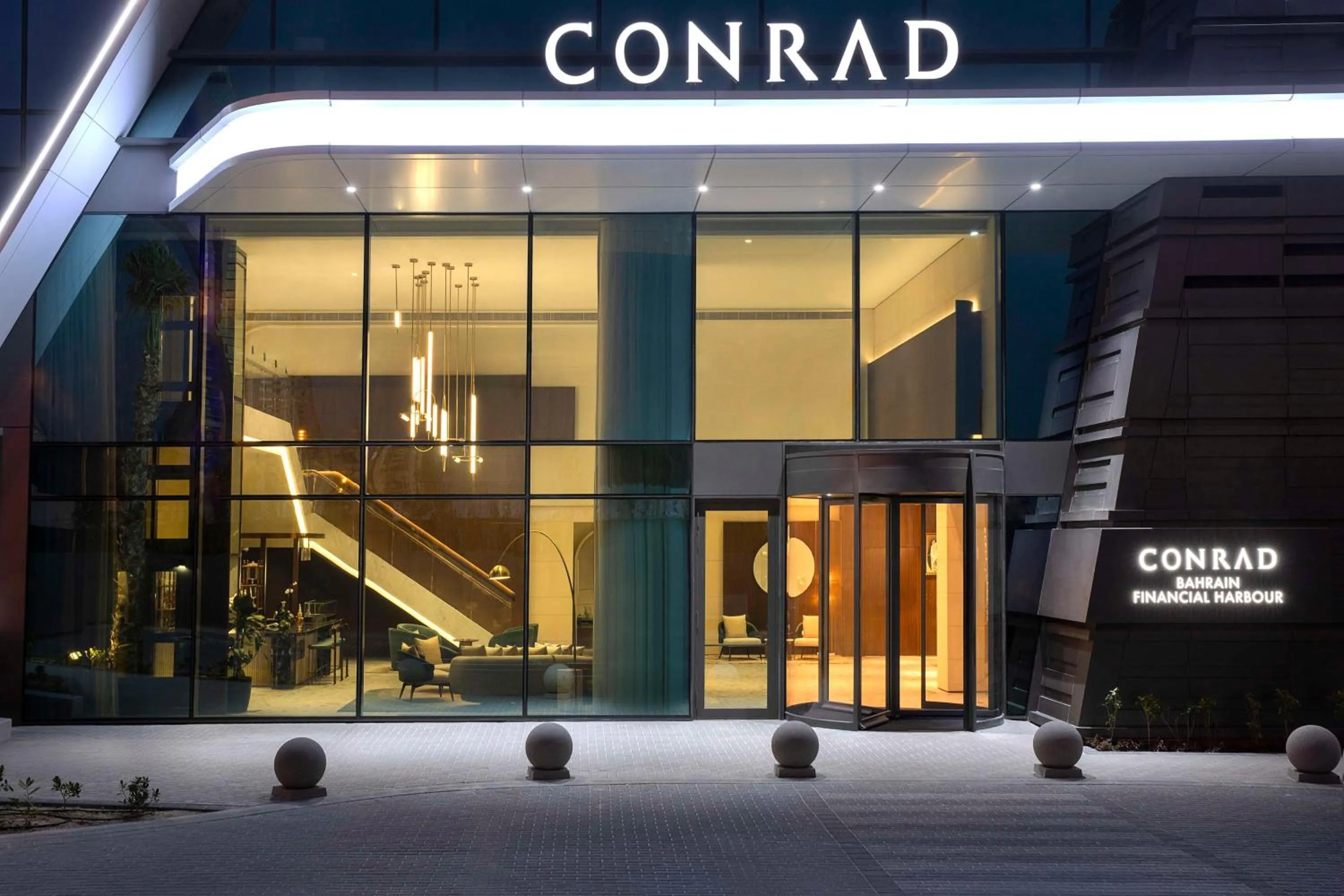 Property building in Conrad Bahrain Financial Harbour