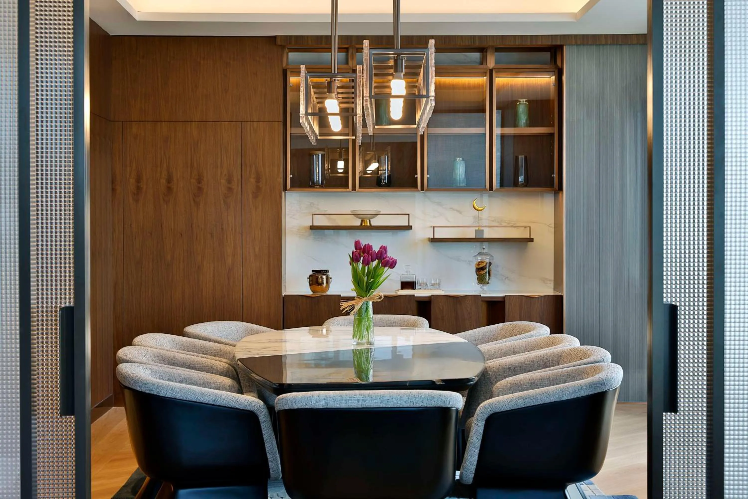 Living room in Conrad Bahrain Financial Harbour