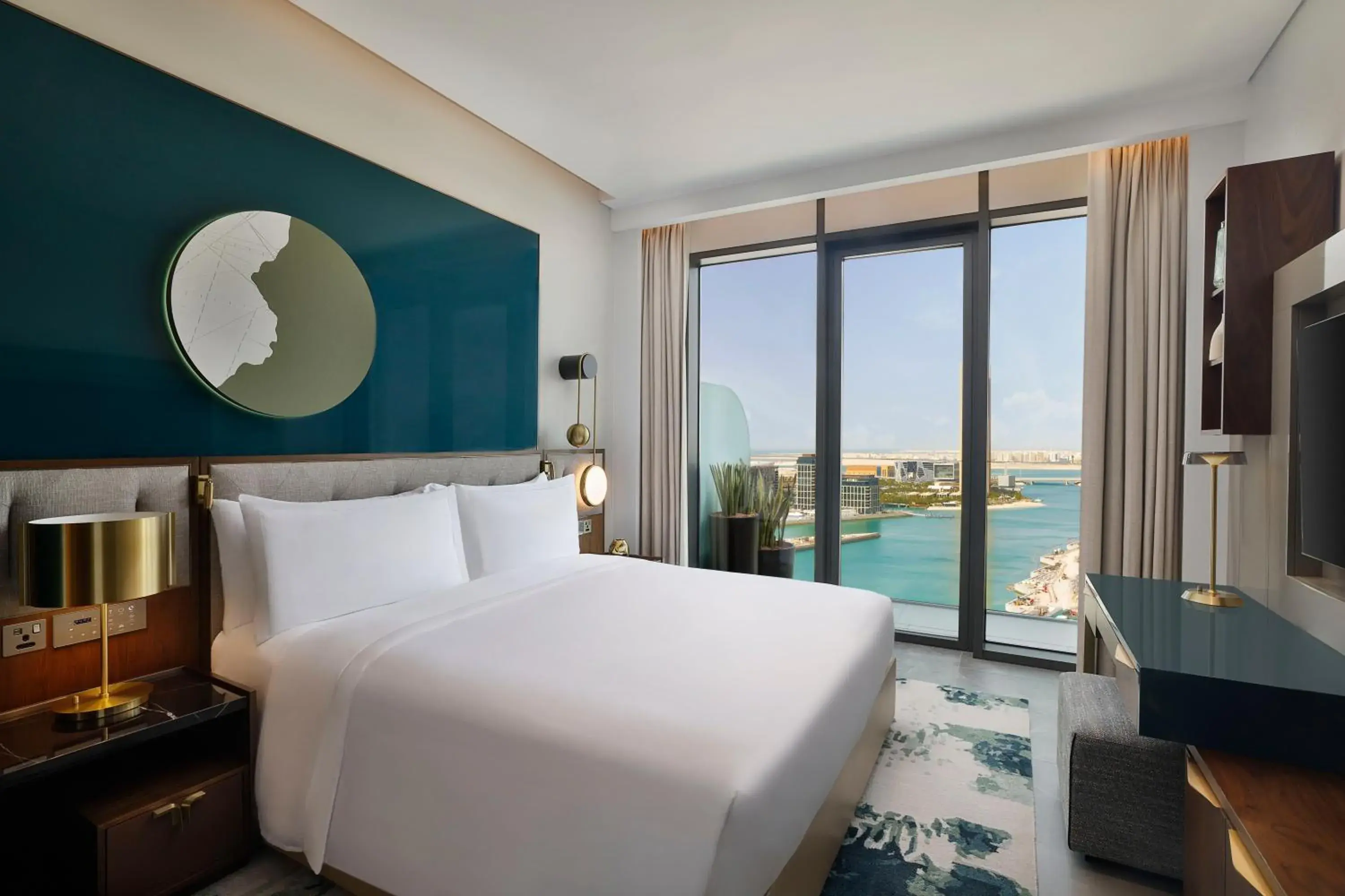 King One-Bedroom Suite With Balcony - Sea View in Conrad Bahrain Financial Harbour King One-Bedroom Suite With Balcony - Sea View in Conrad Bahrain Financial Harbour