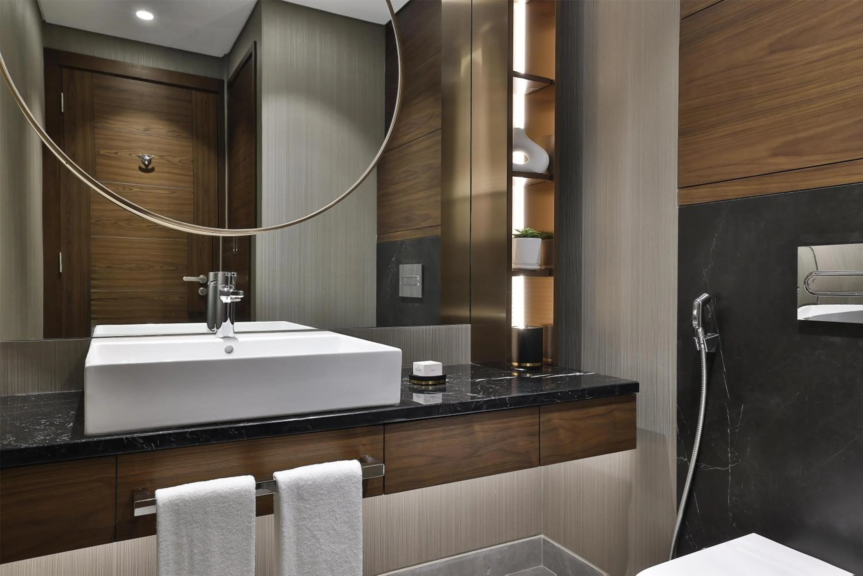 Bathroom in Conrad Bahrain Financial Harbour