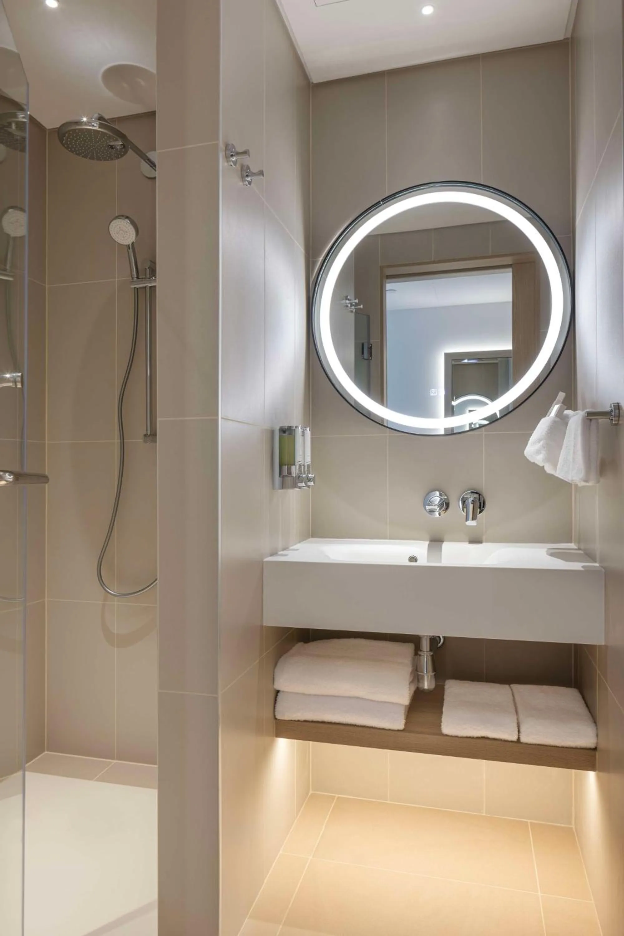 Bathroom in Hampton By Hilton Kuwait Salmiya