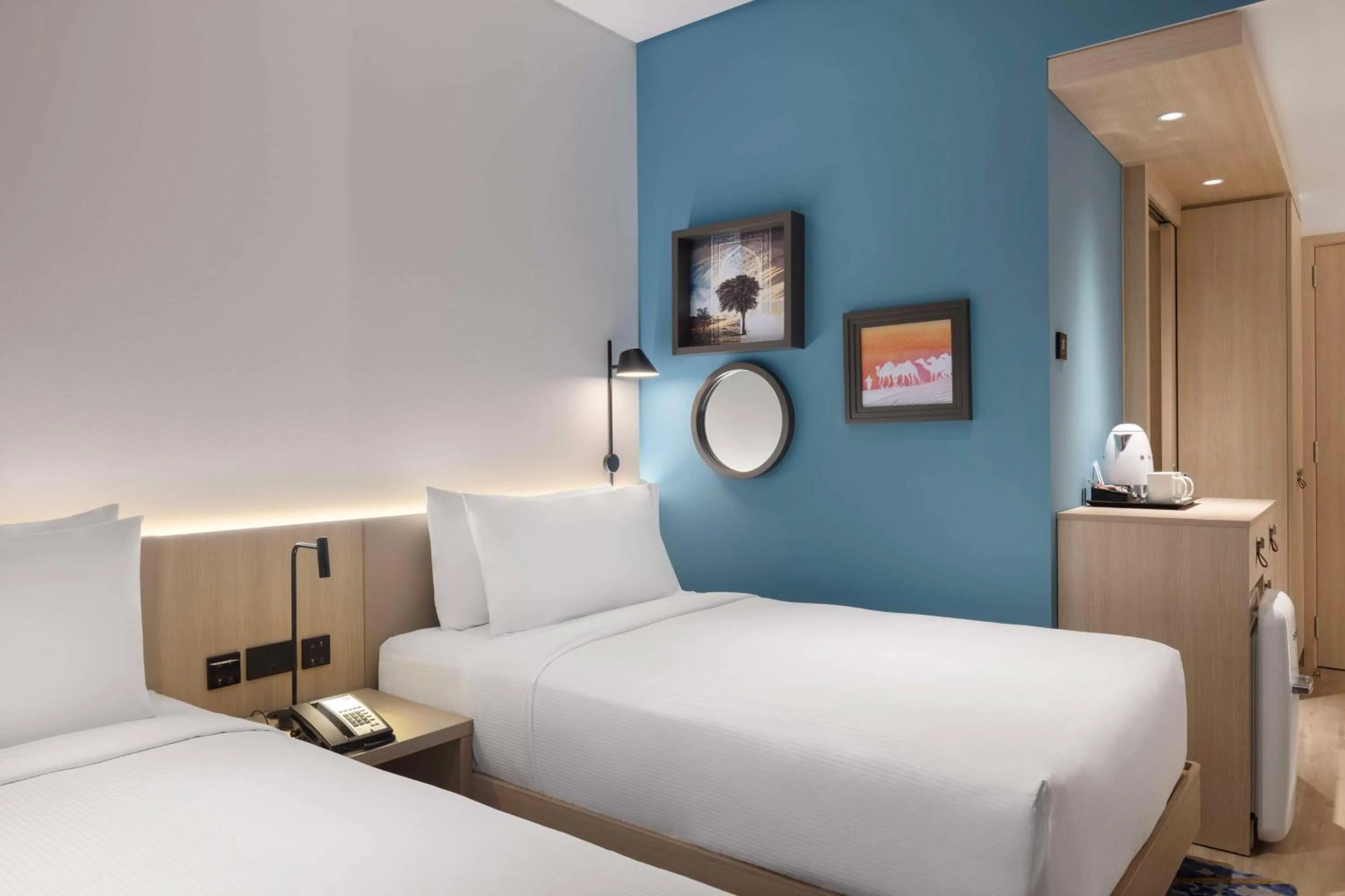 Bed in Hampton By Hilton Kuwait Salmiya