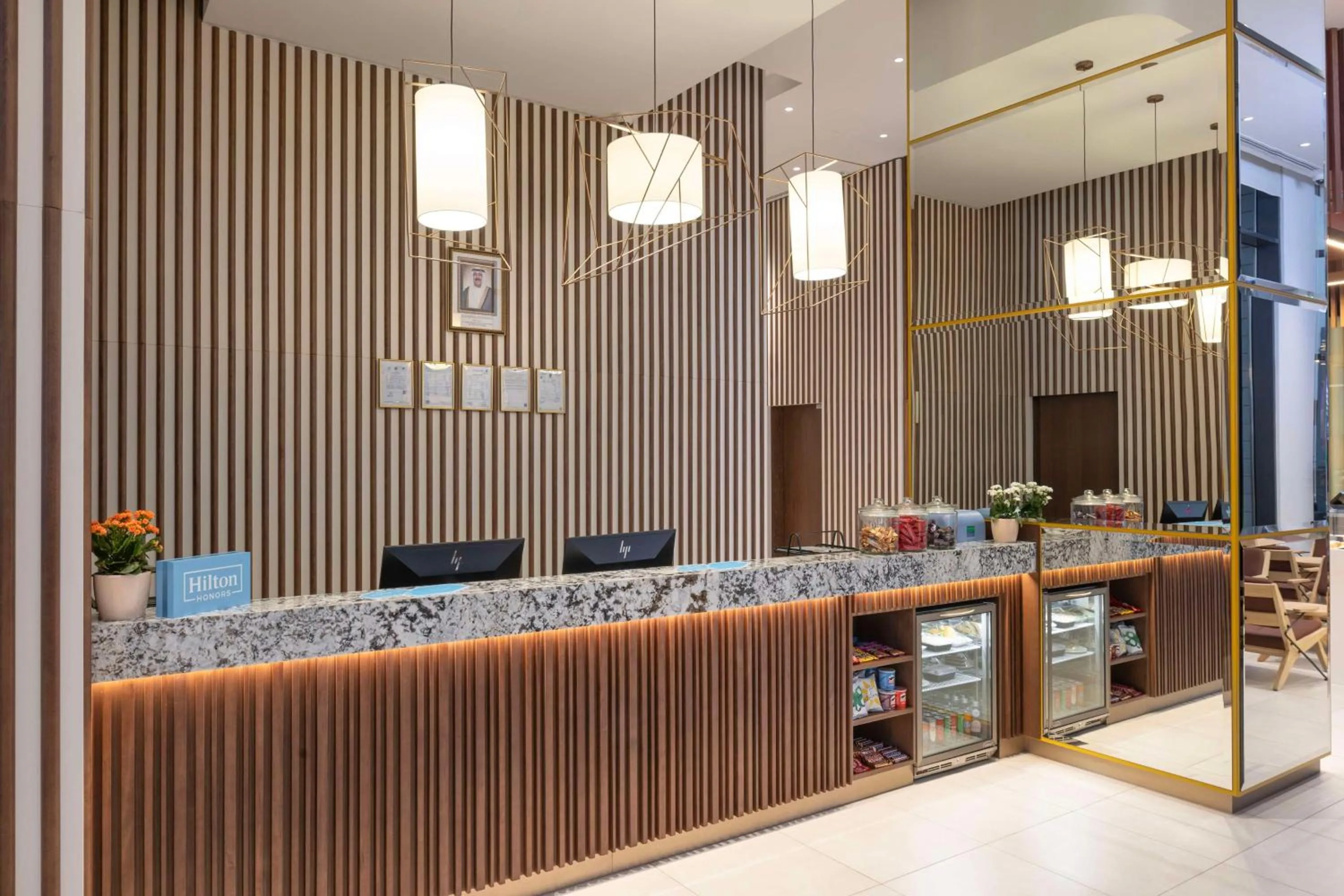 Lobby or reception in Hampton By Hilton Kuwait Salmiya