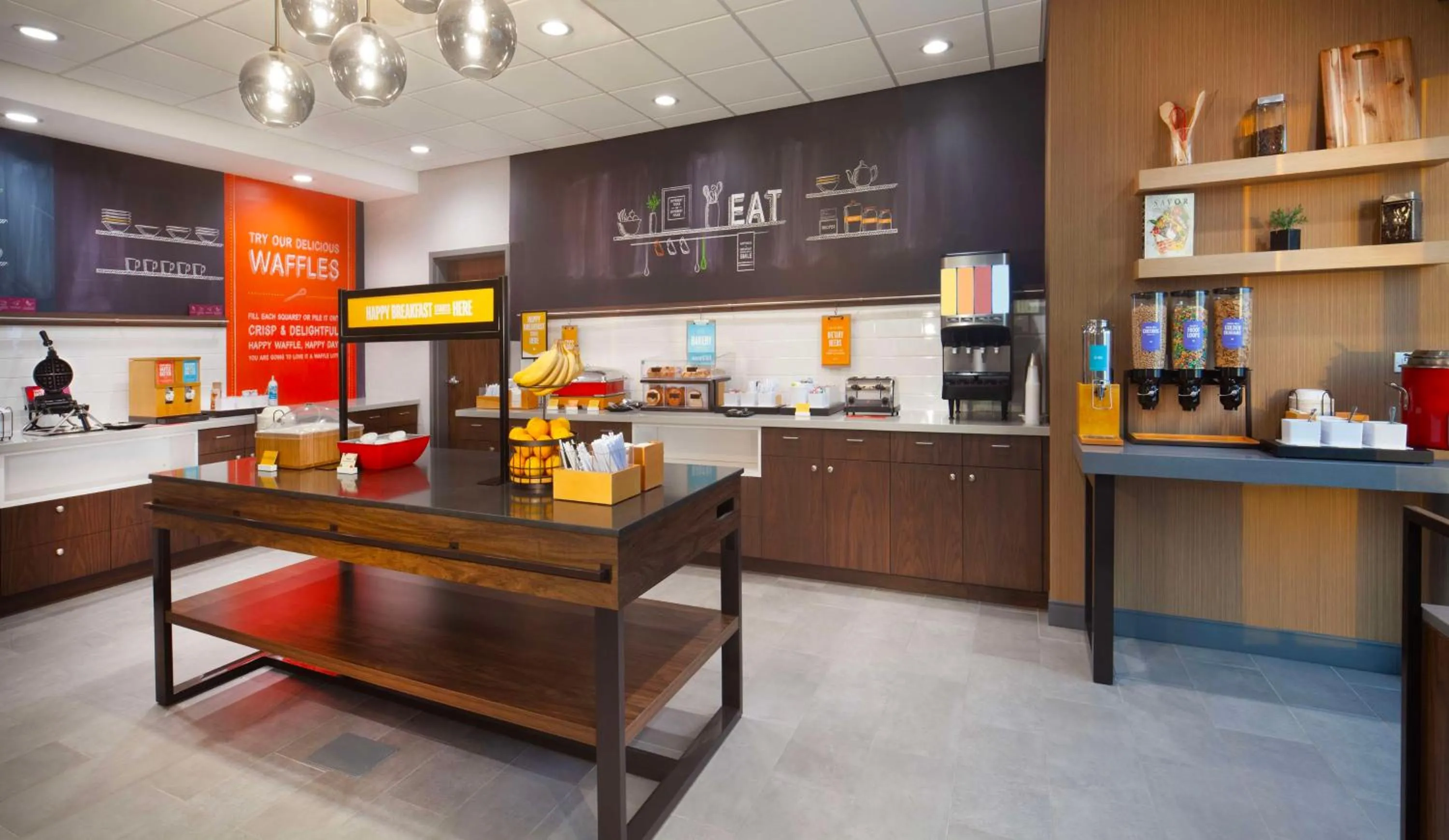 Breakfast in Hampton Inn Ogallala