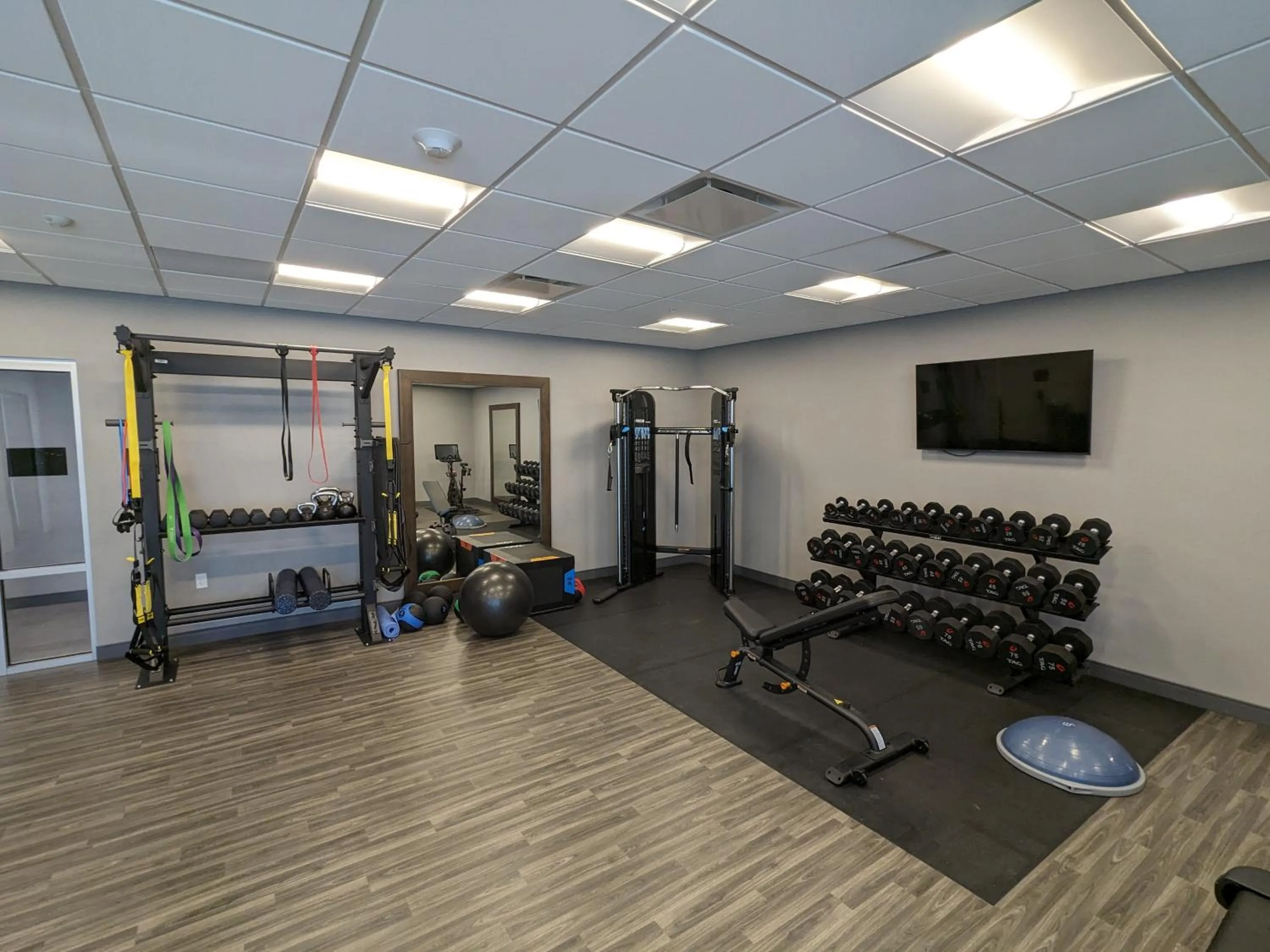Fitness centre/facilities in Hampton Inn Ogallala