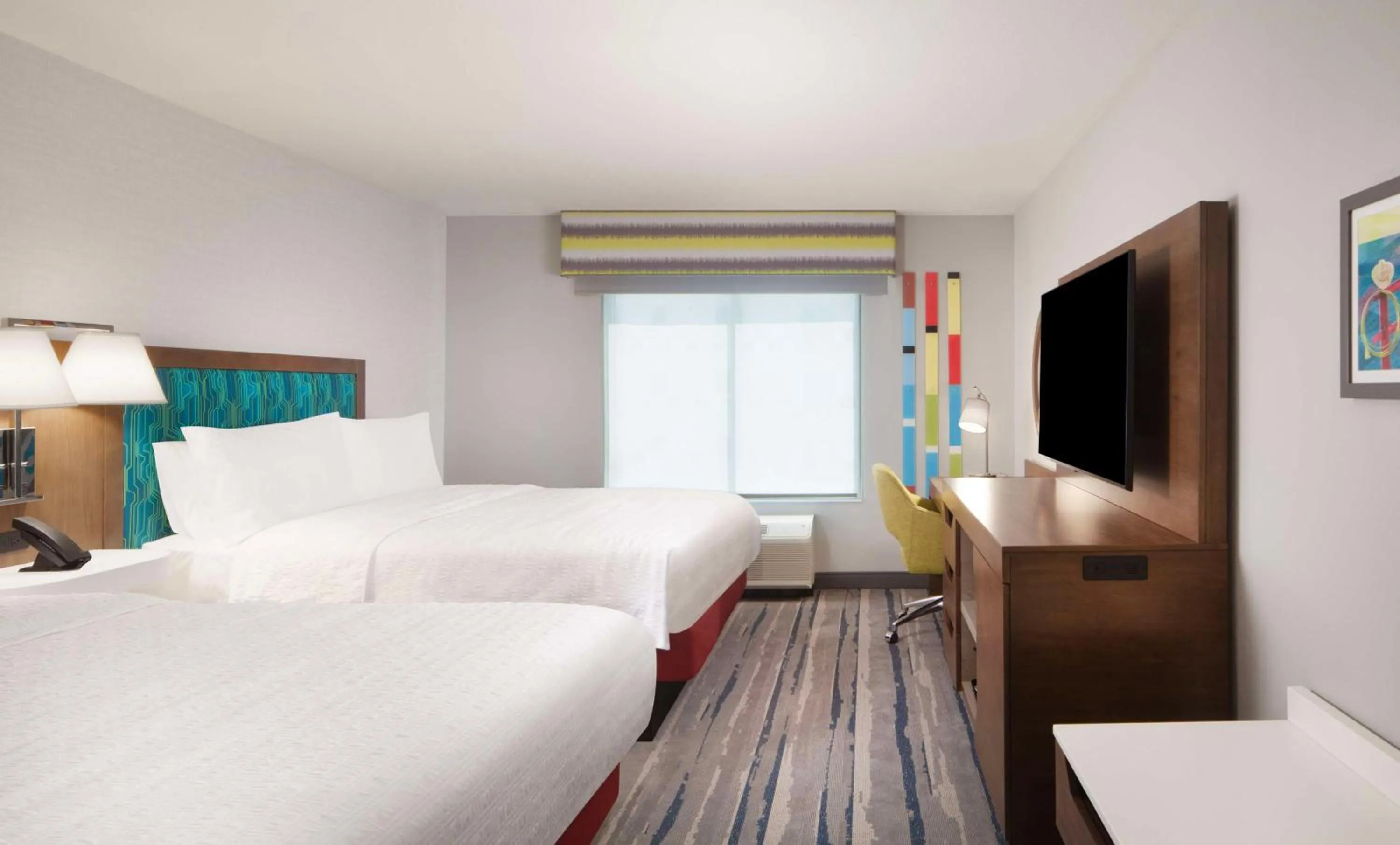 Bed in Hampton Inn Ogallala