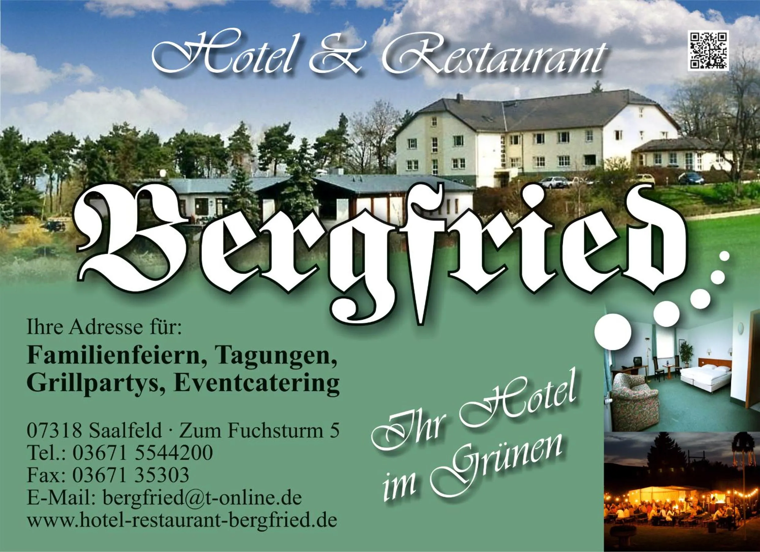Logo/Certificate/Sign in Hotel & Restaurant Bergfried