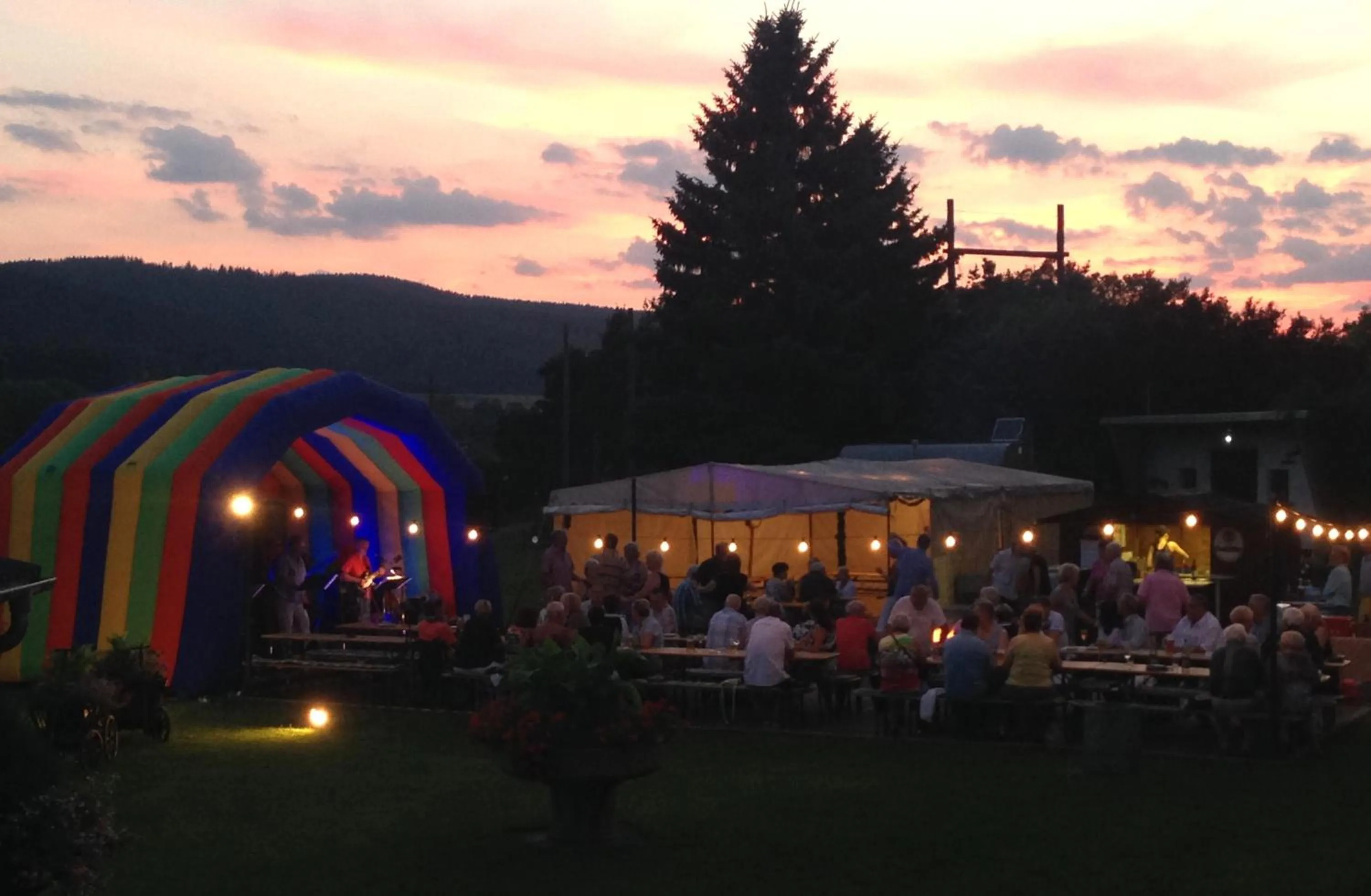 Natural landscape in Hotel & Restaurant Bergfried